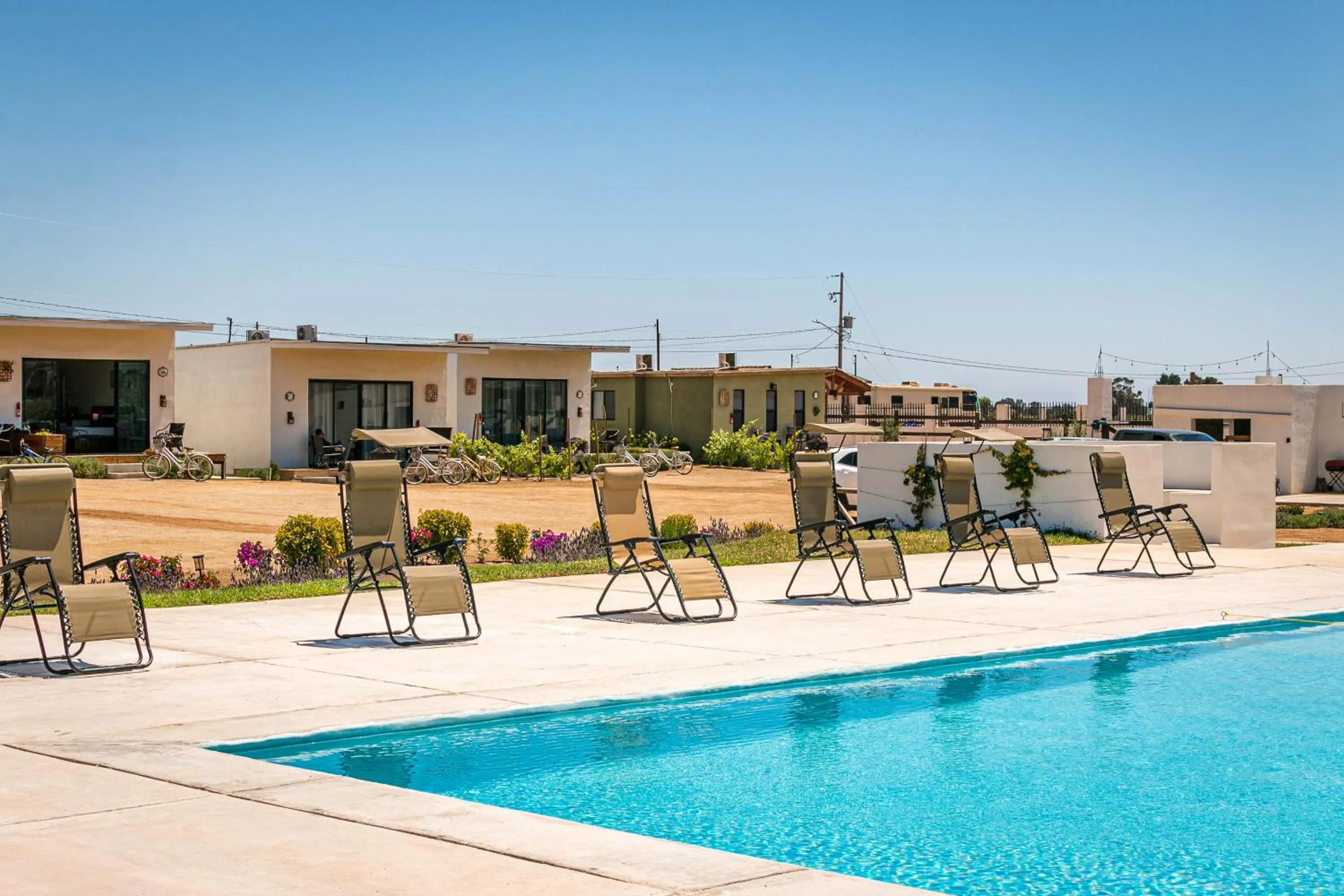 Swimming pool in Finca San Sebastian