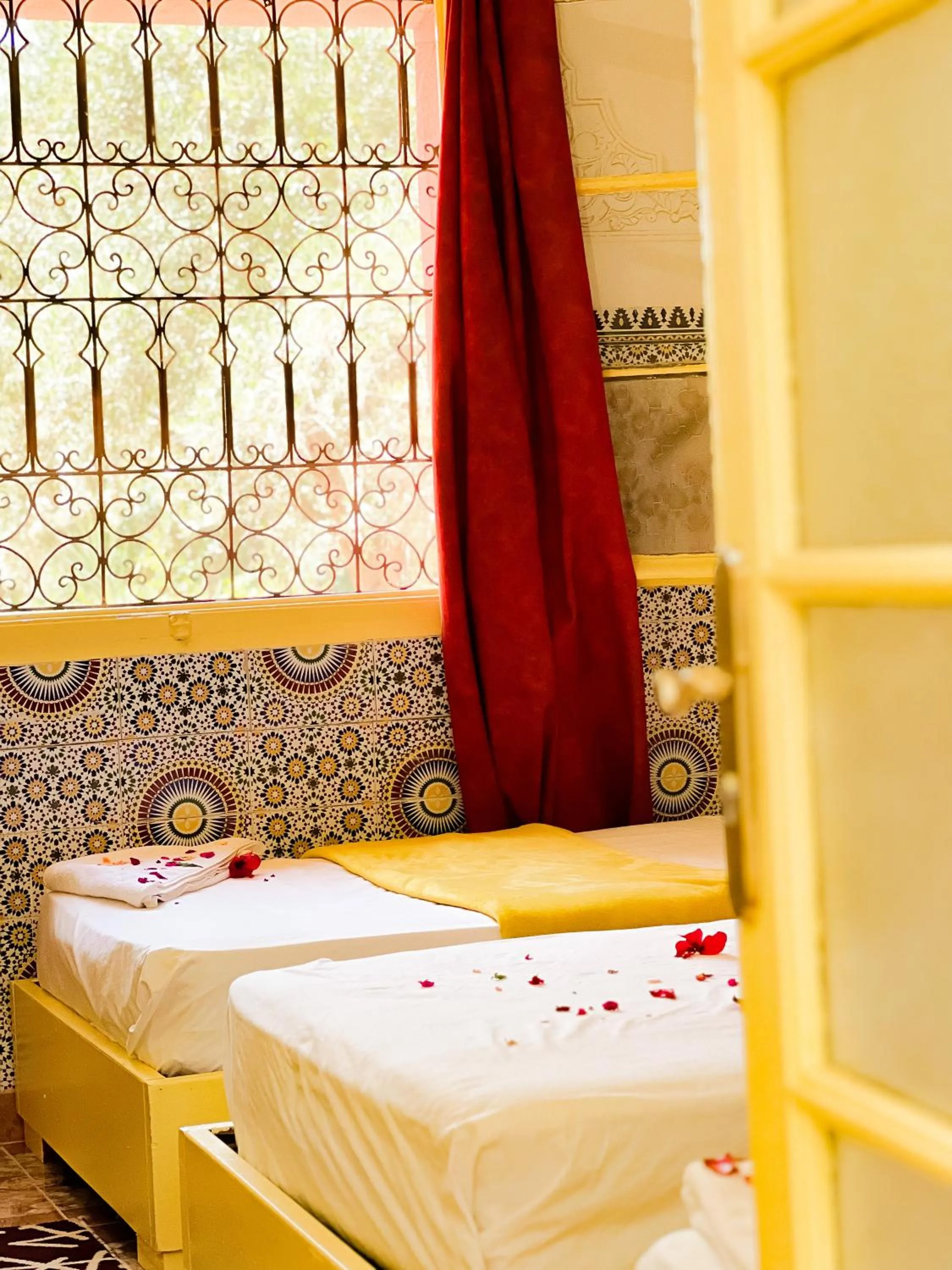 Bed in Guest House Qodwa