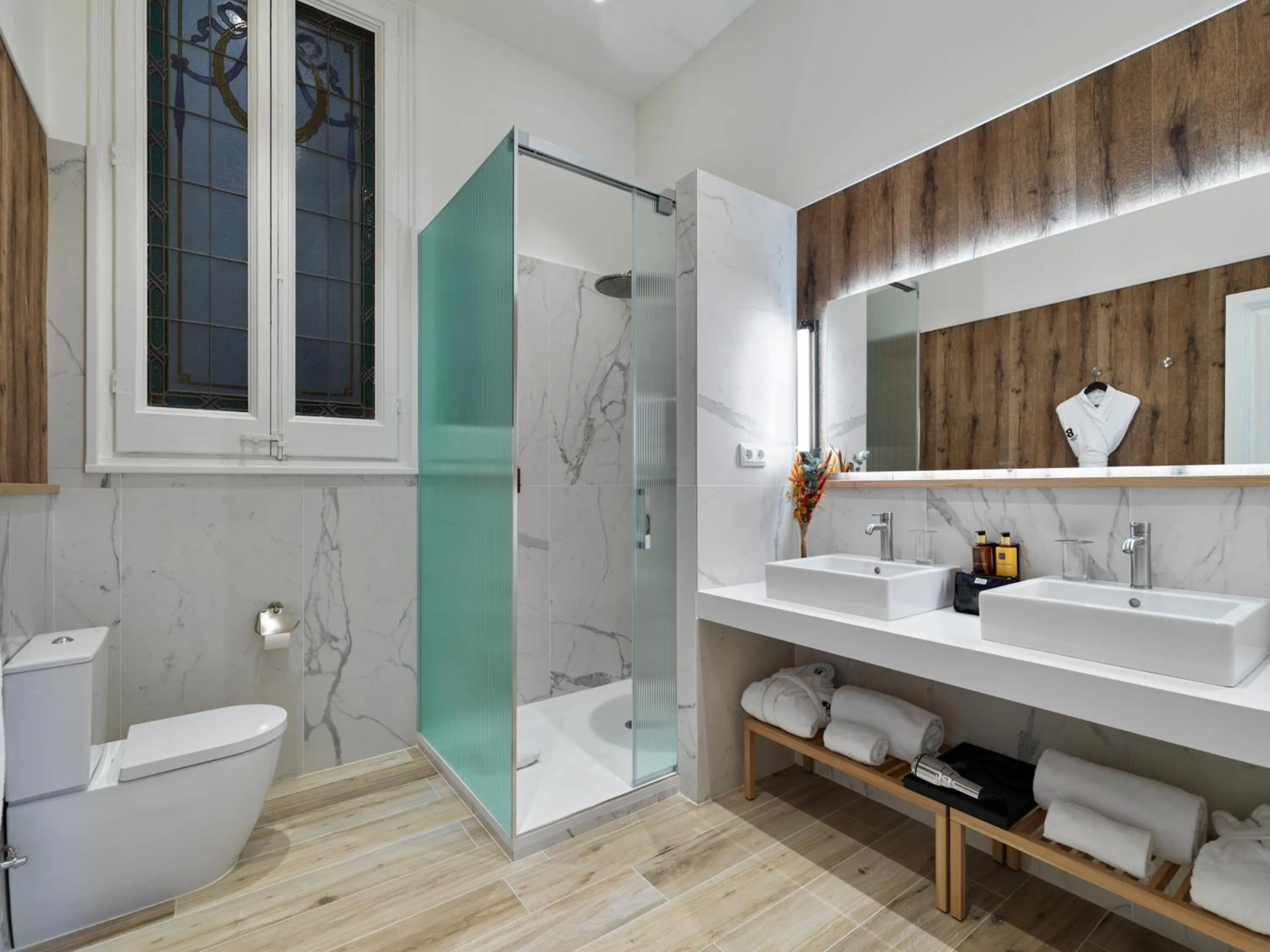 Bathroom in Boutique Hotel H10 Catalunya Plaza