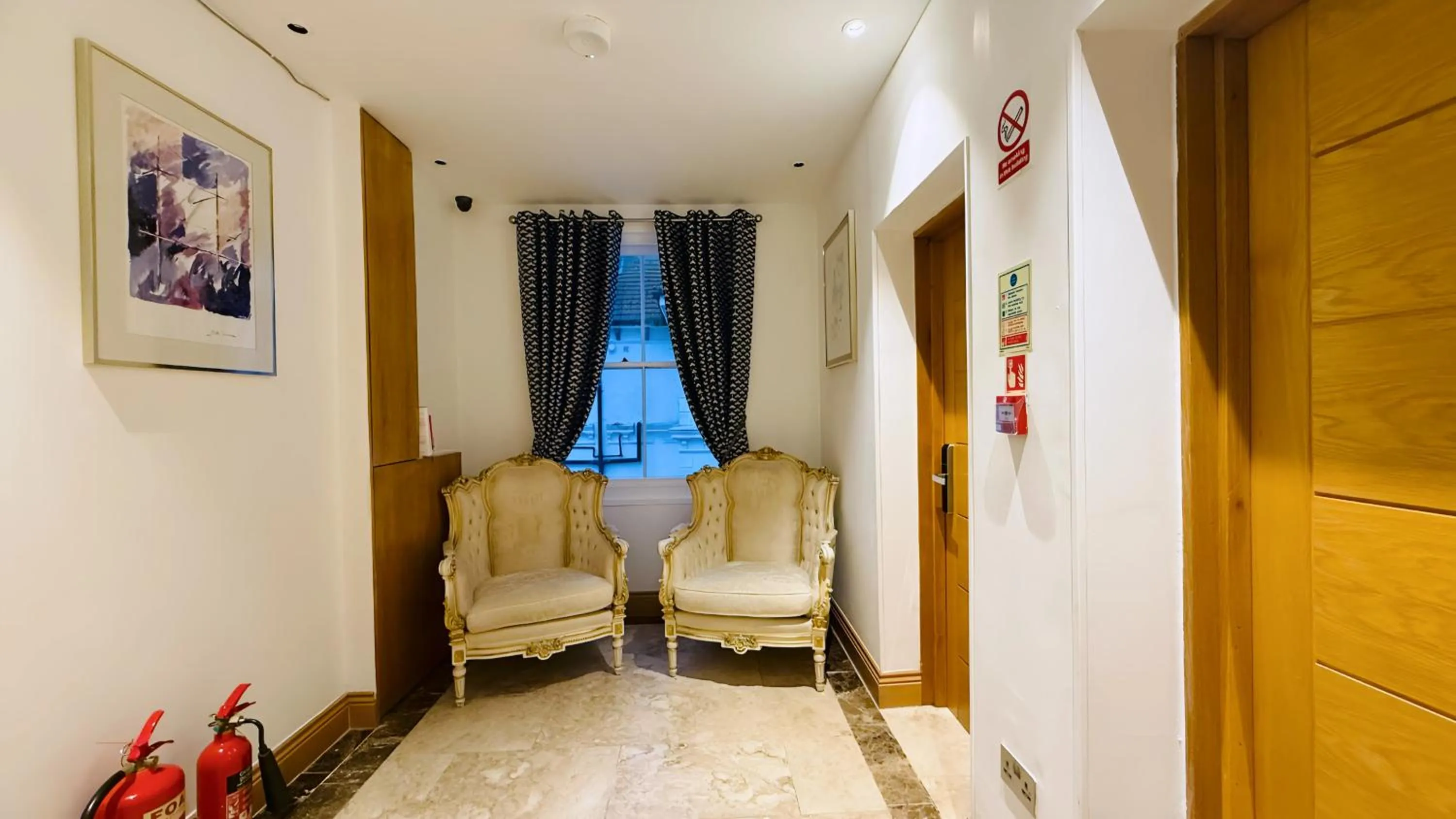 Seating area in Osborne Aparthotel