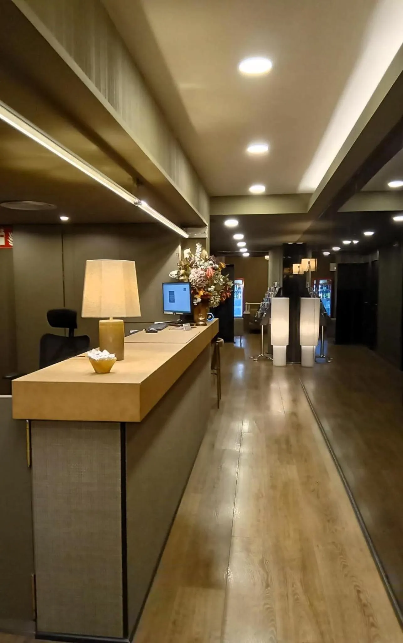Lobby or reception in Senator Barcelona Apartments