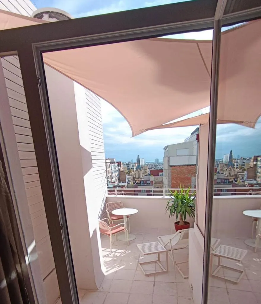 Balcony/Terrace in Senator Barcelona Apartments