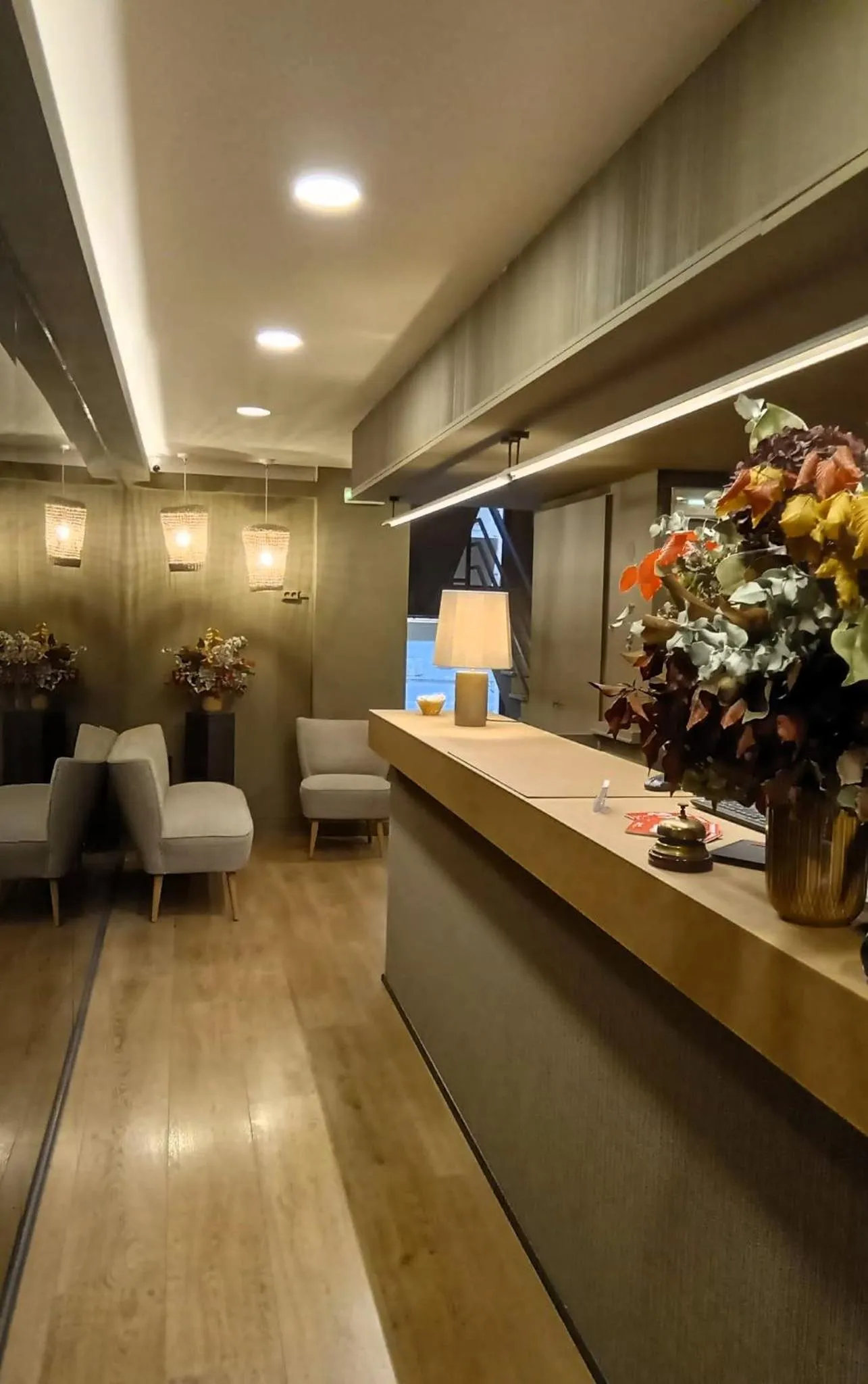 Lobby or reception in Senator Barcelona Apartments