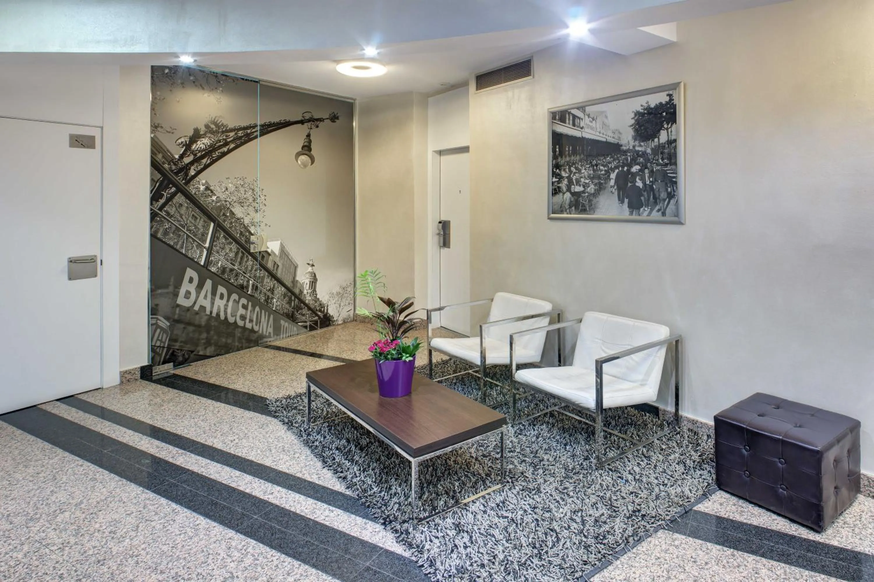 Living room in Hotel Nuevo Triunfo