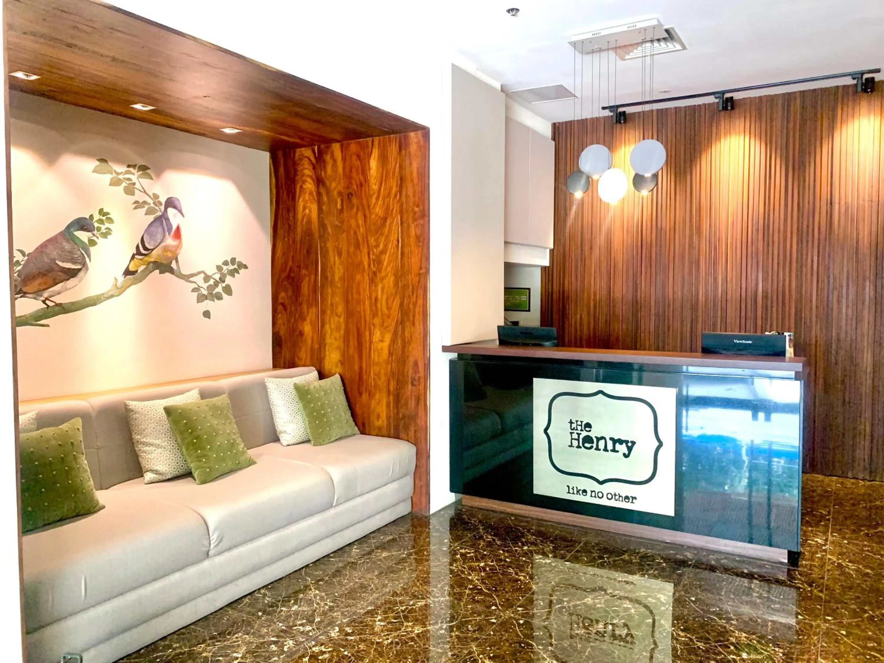 Lobby or reception in The Henry Hotel Roost Bacolod