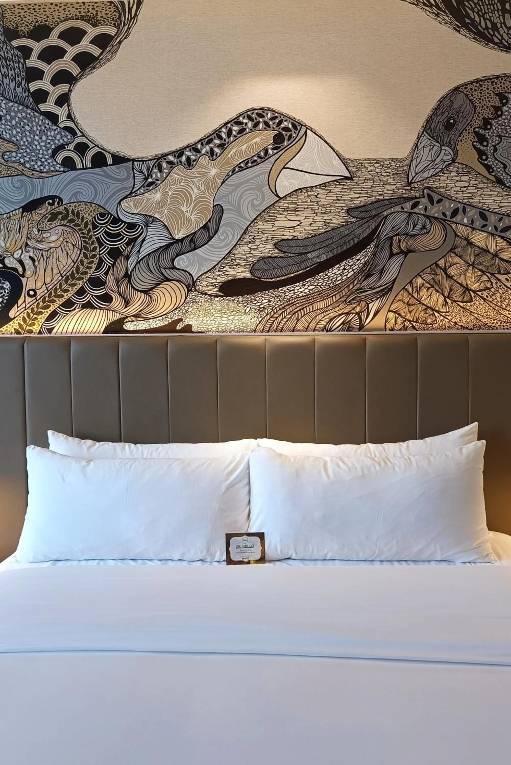 Bed in The Henry Hotel Roost Bacolod