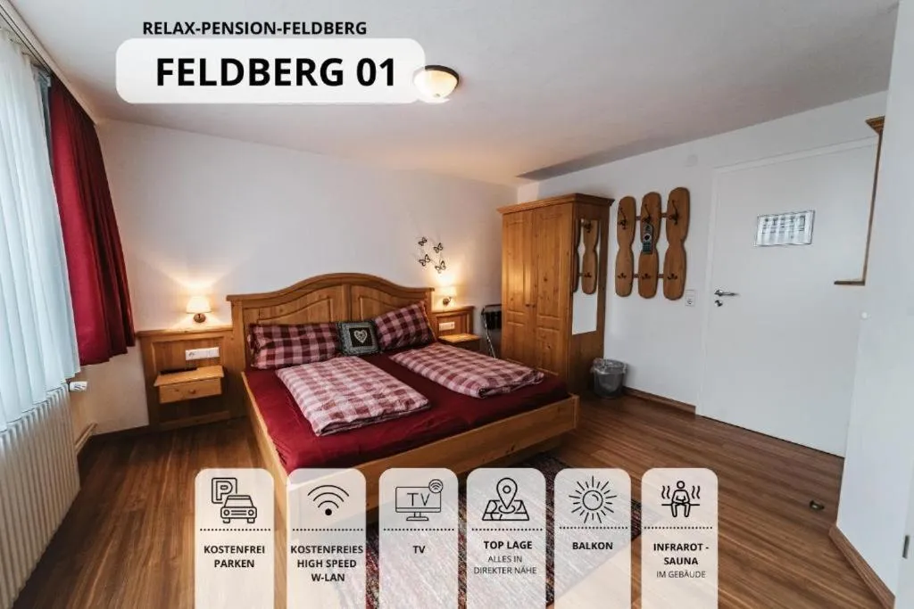 Bed in Forsters Schwarzwald Hof - Resort-Hotel&Pension