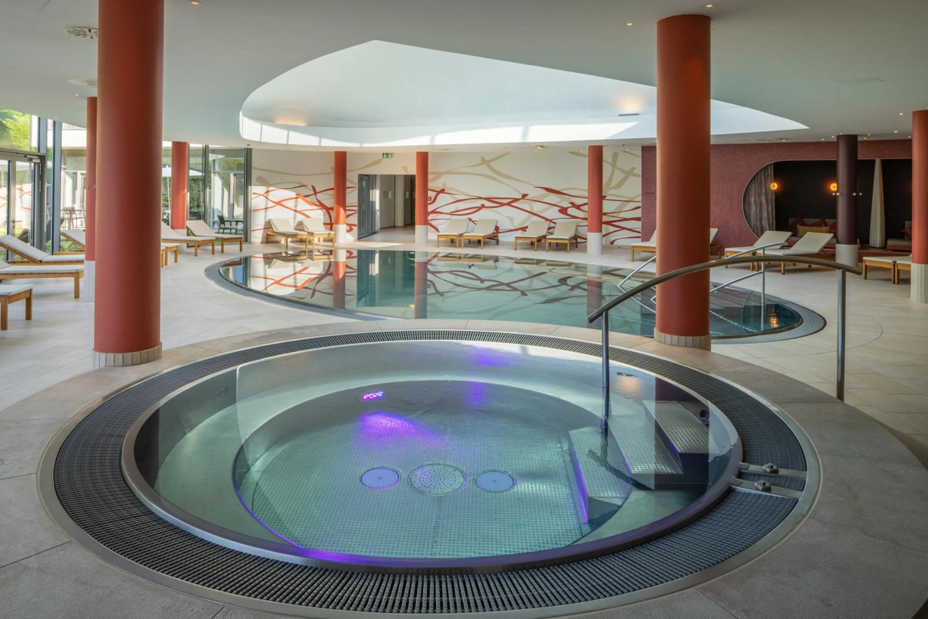 Hot Tub in Villa Seilern Vital Resort