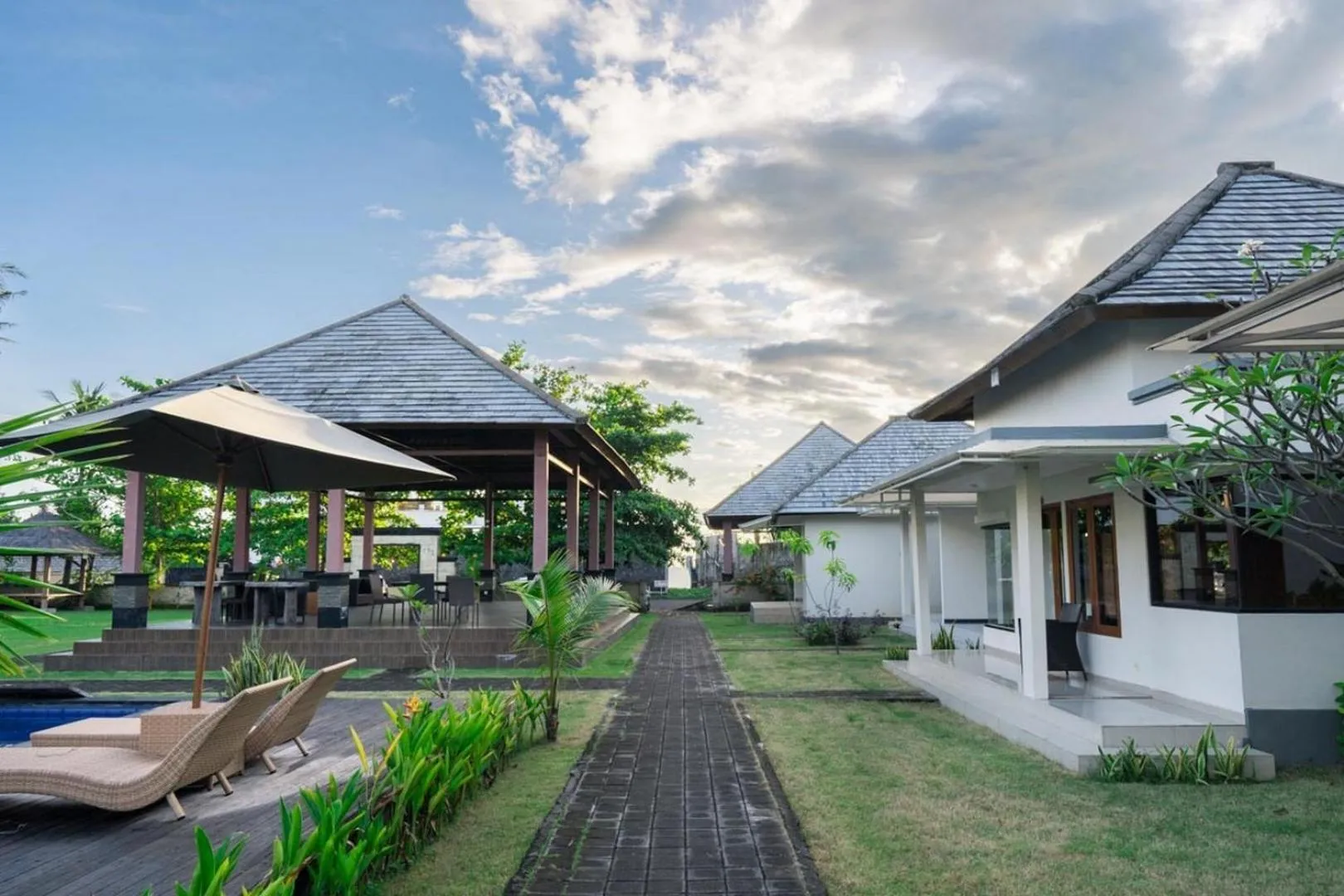 Property building in Ariana Beach Resort Amed Bali