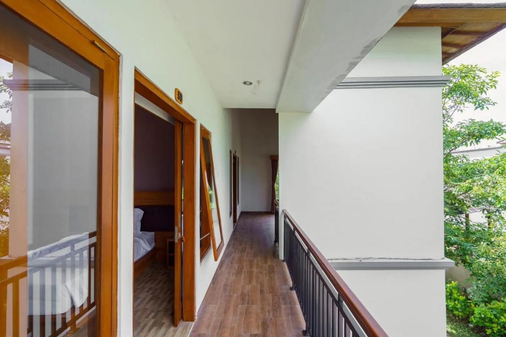 Balcony/Terrace in Ariana Beach Resort Amed Bali