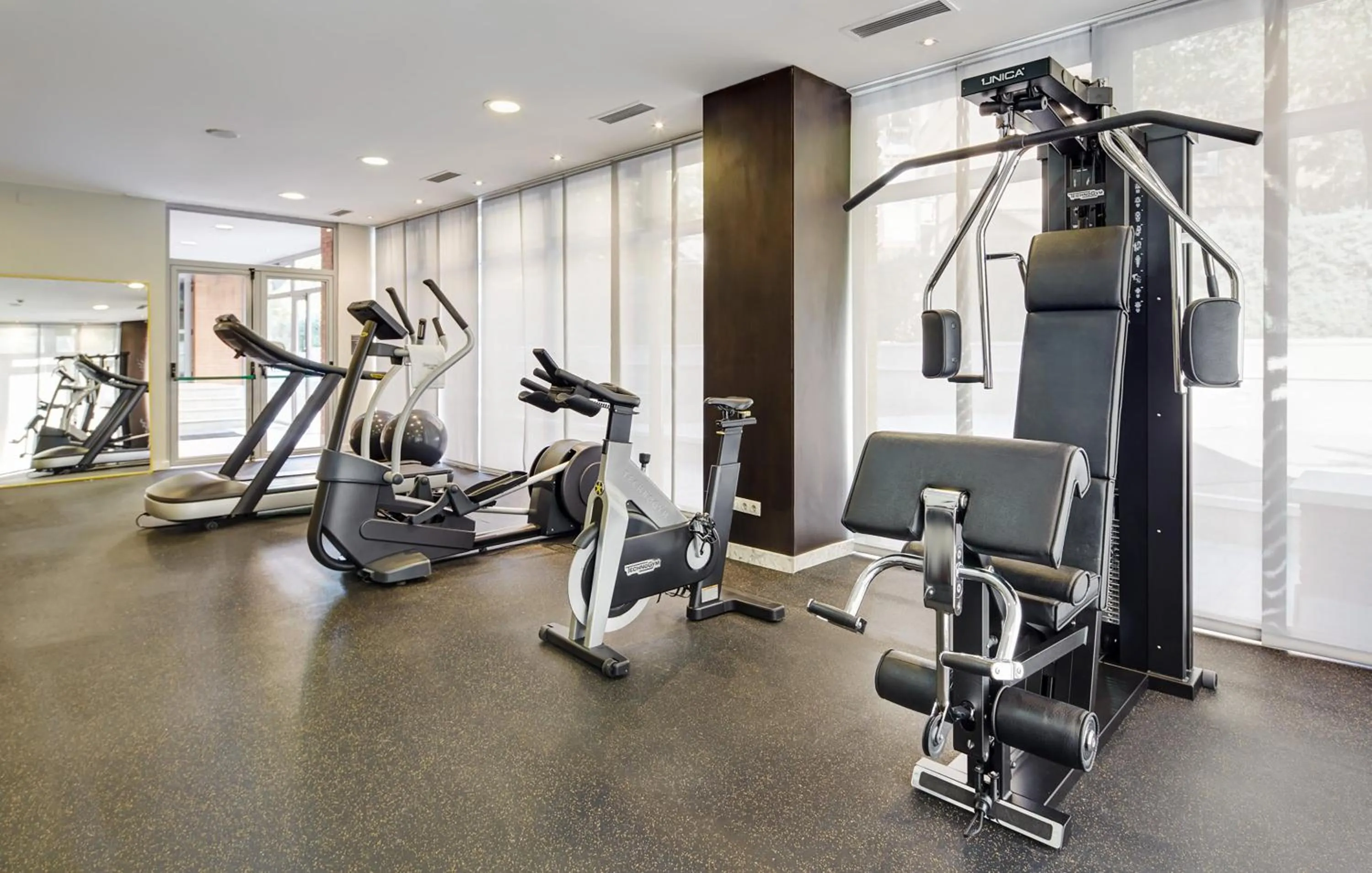 Fitness centre/facilities in Sercotel Madrid Aeropuerto