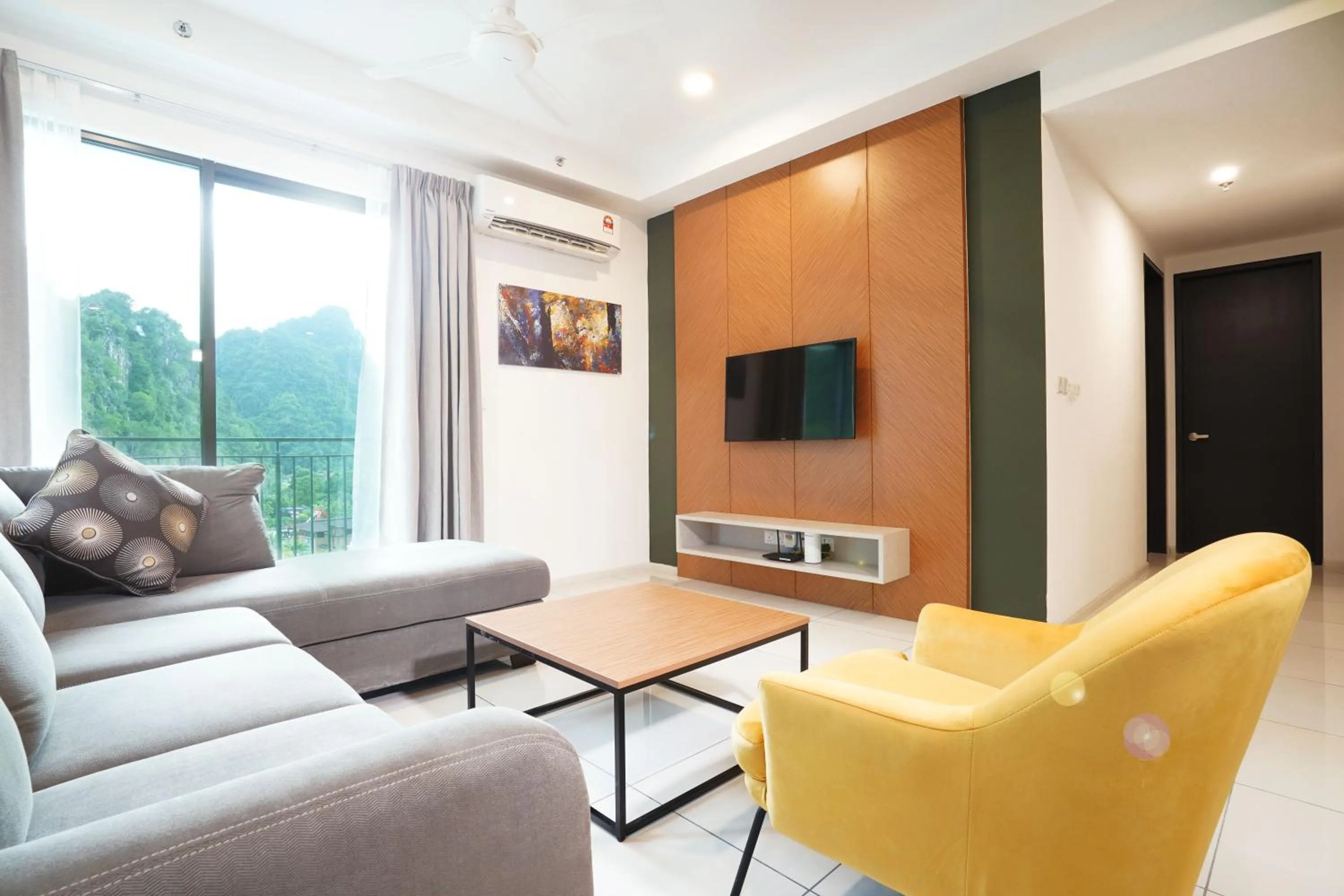 Living room in Sunway Onsen Hospitality Suites