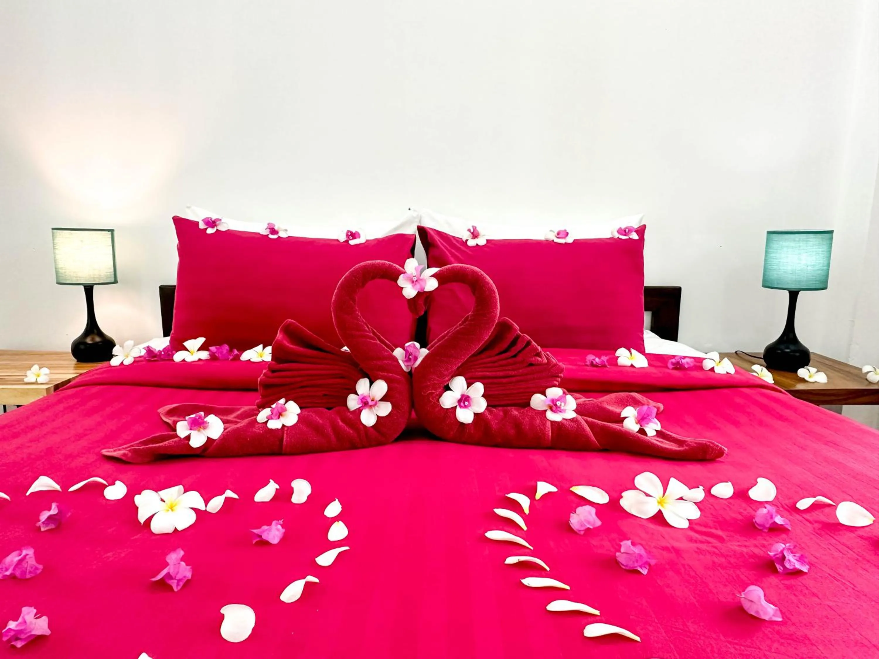 Bed in Amara Beach Resort Koh Phangan