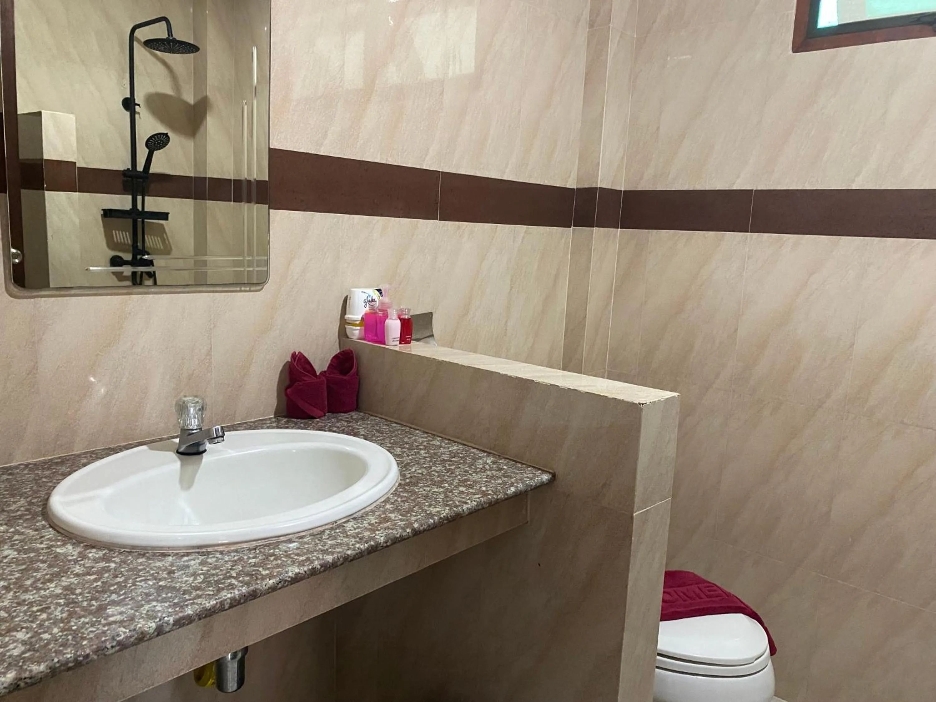 Shower in Amara Beach Resort Koh Phangan