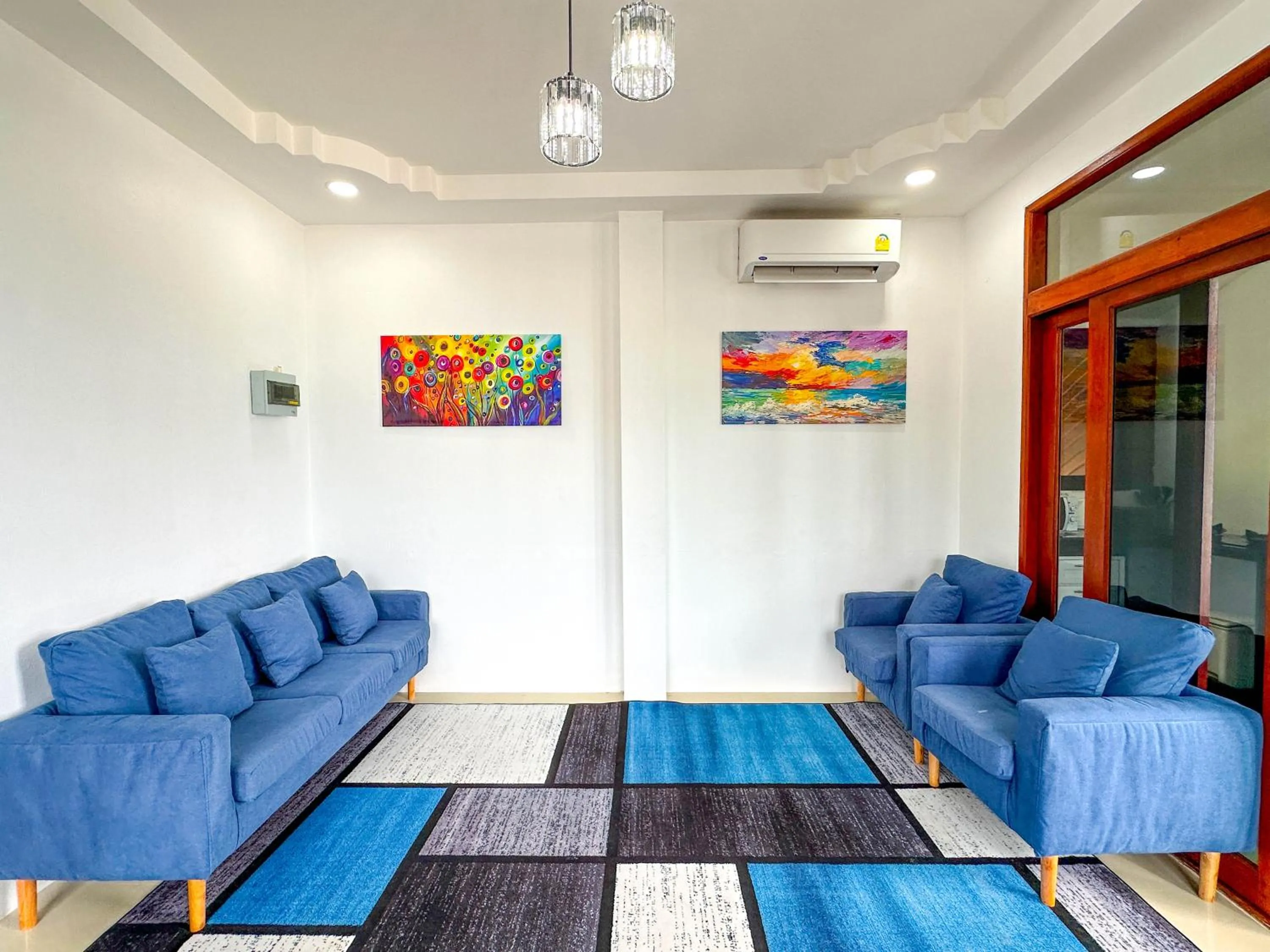 Living room in Amara Beach Resort Koh Phangan