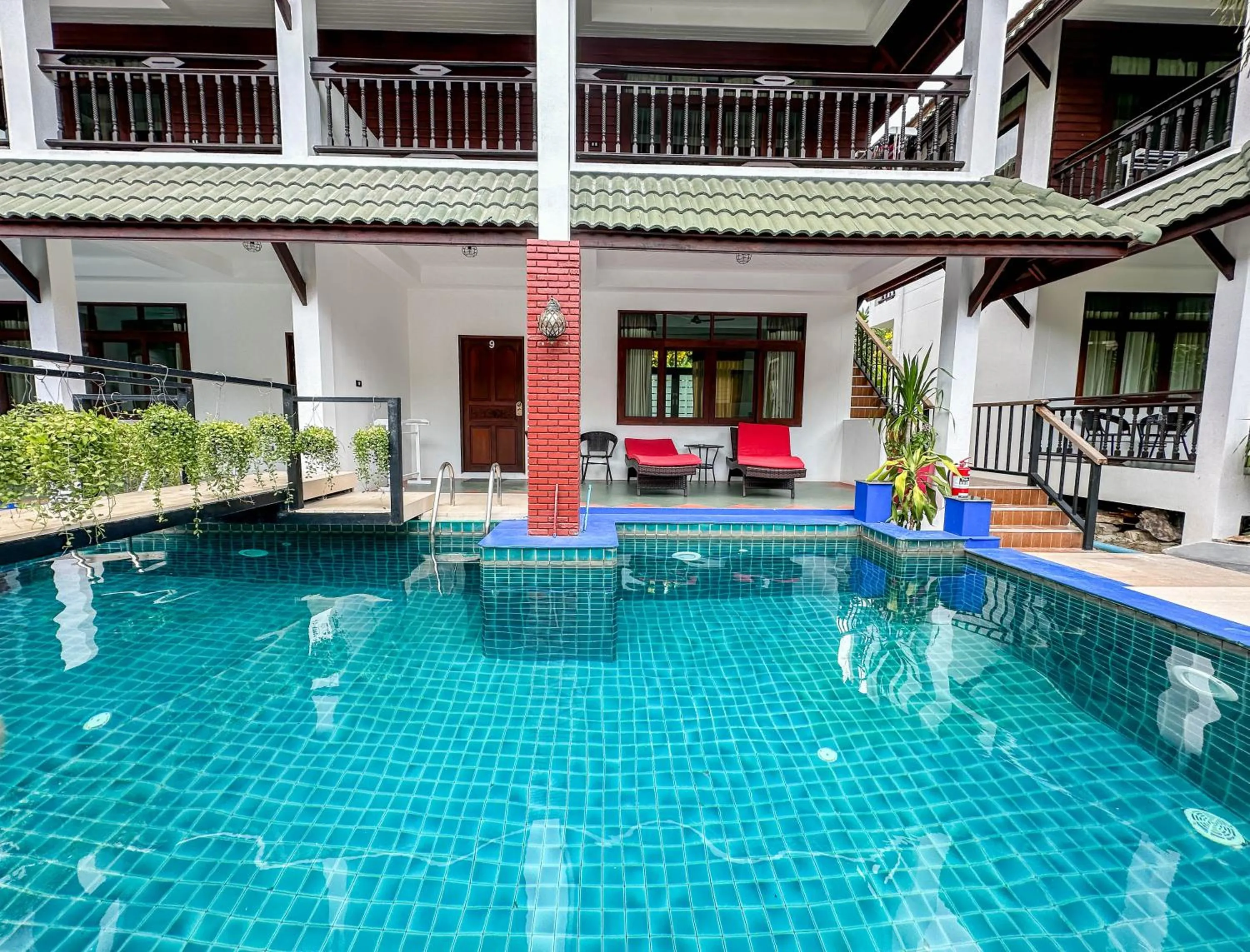 Property building in Amara Beach Resort Koh Phangan