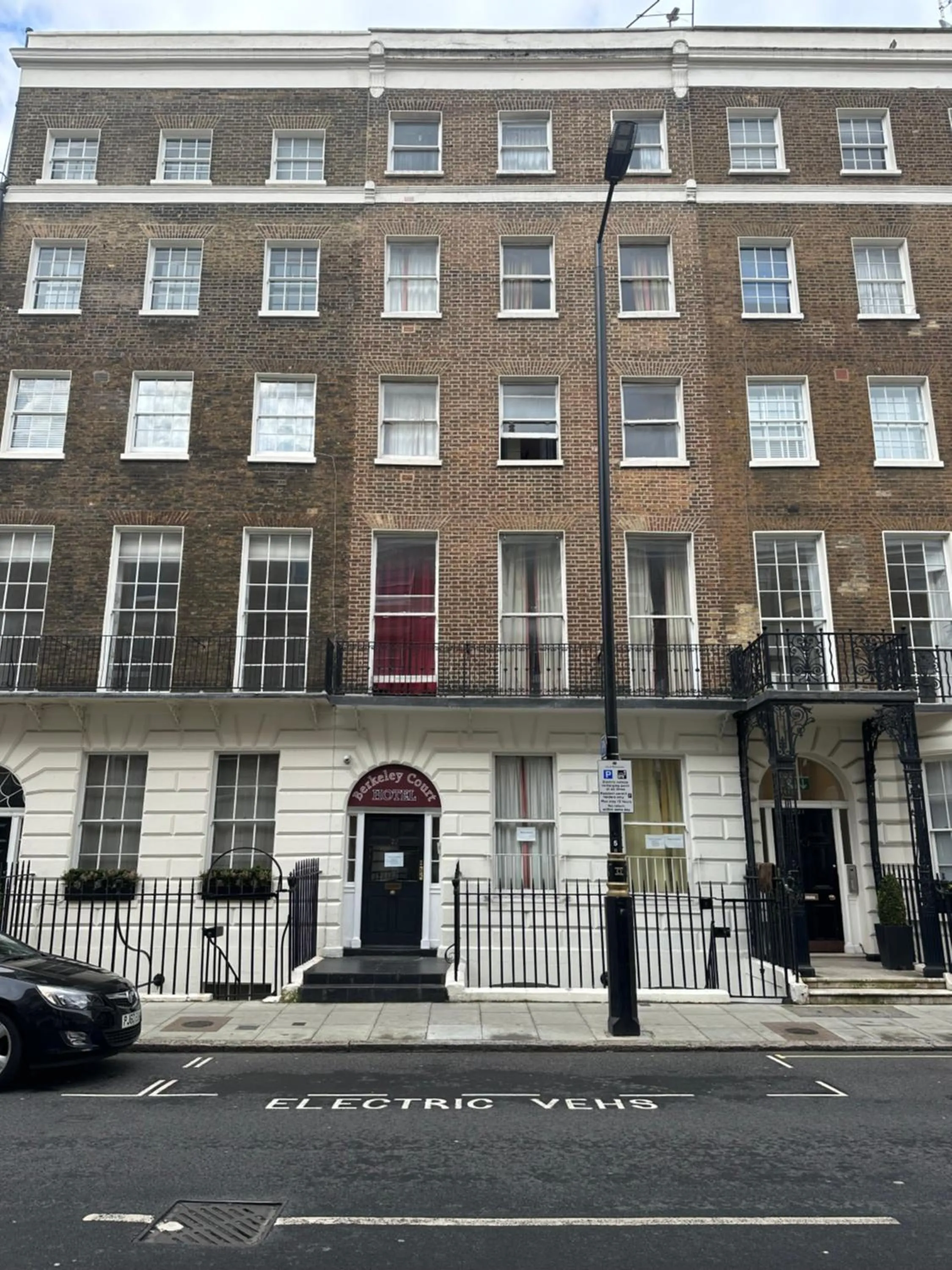 Property building in Berkeley Court Hotel