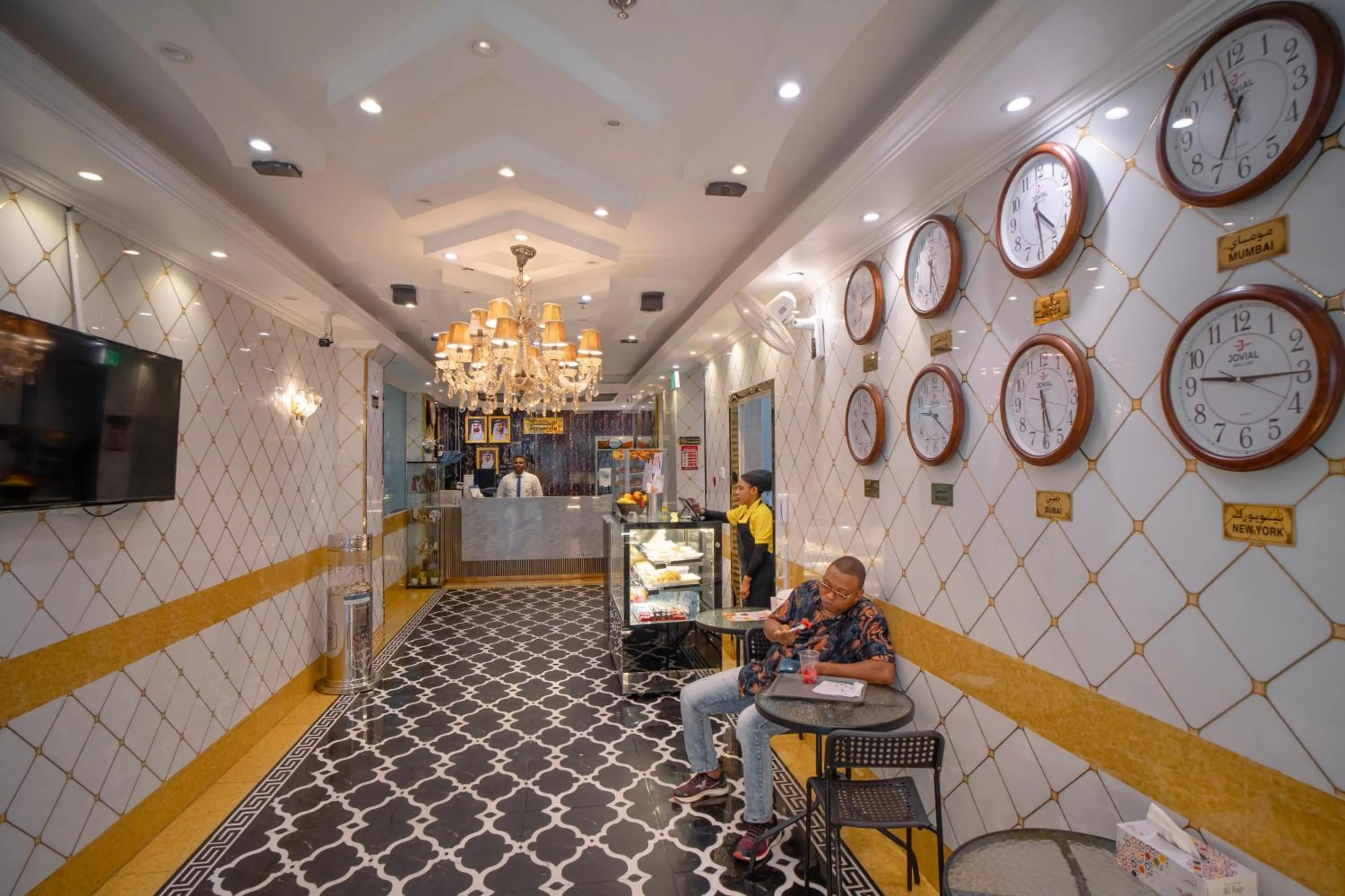 Lobby or reception in AL KARNAK HOTEL - BRANCH