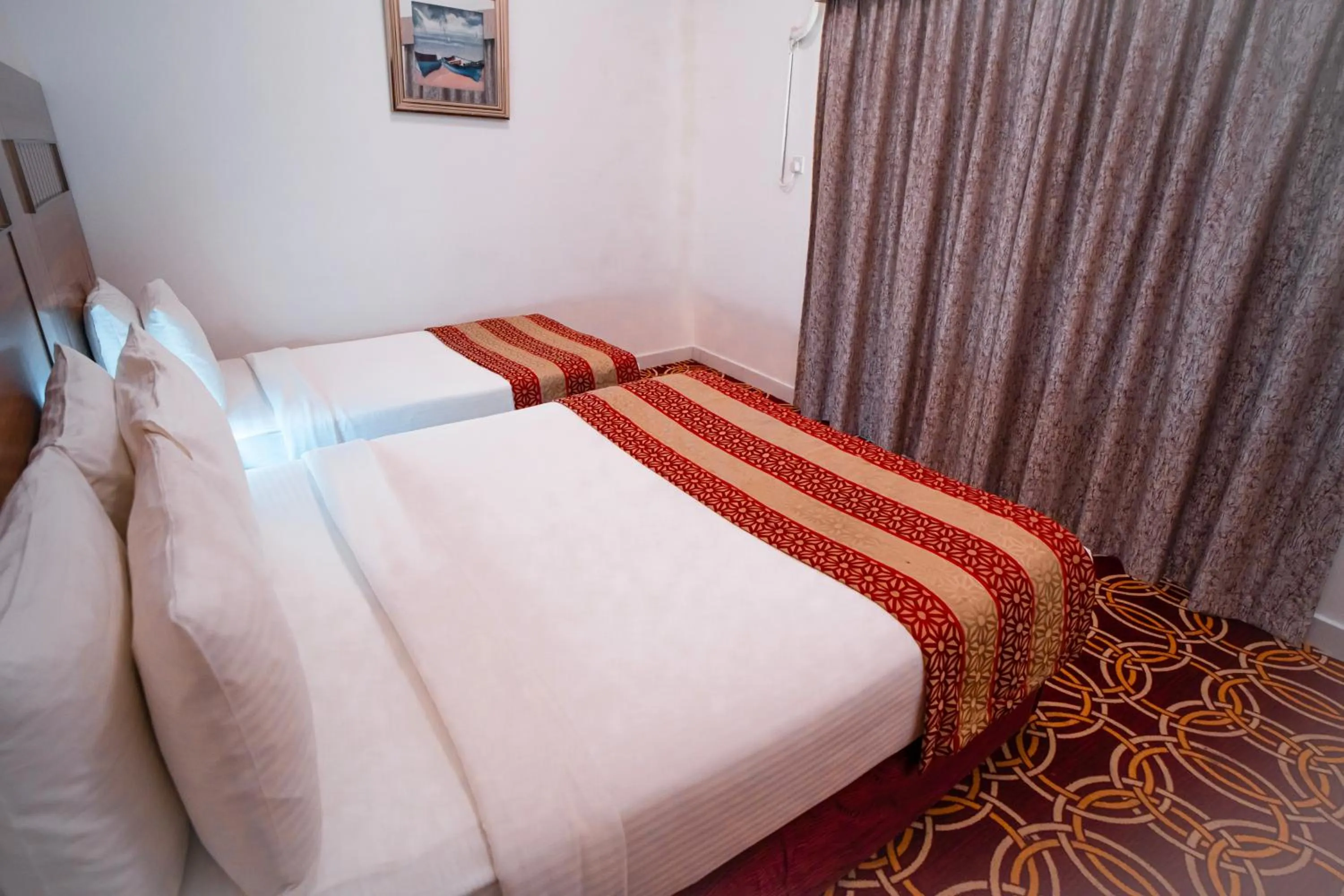 Bed in AL KARNAK HOTEL - BRANCH