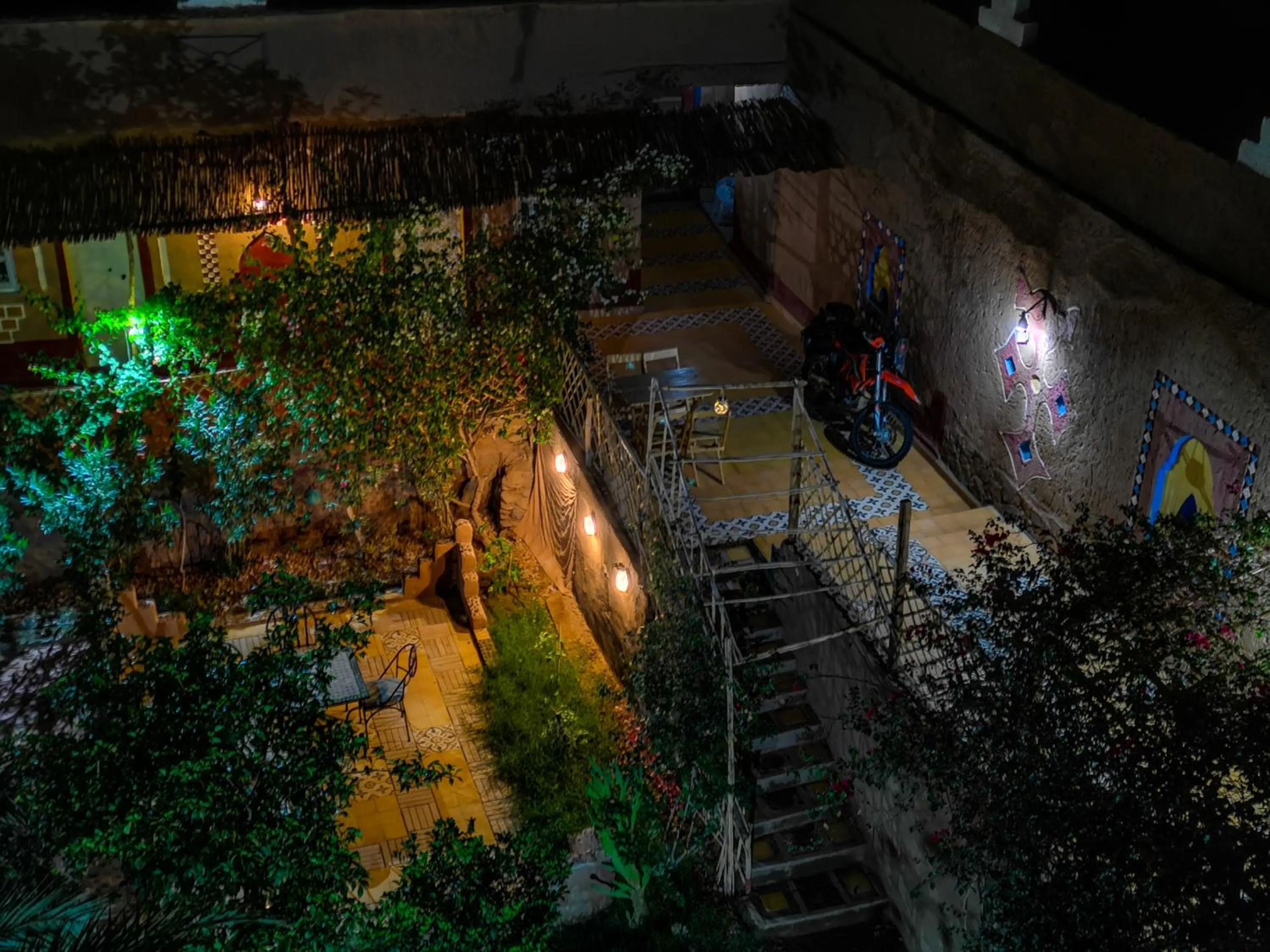 Garden view in Riad Dar Zaouia