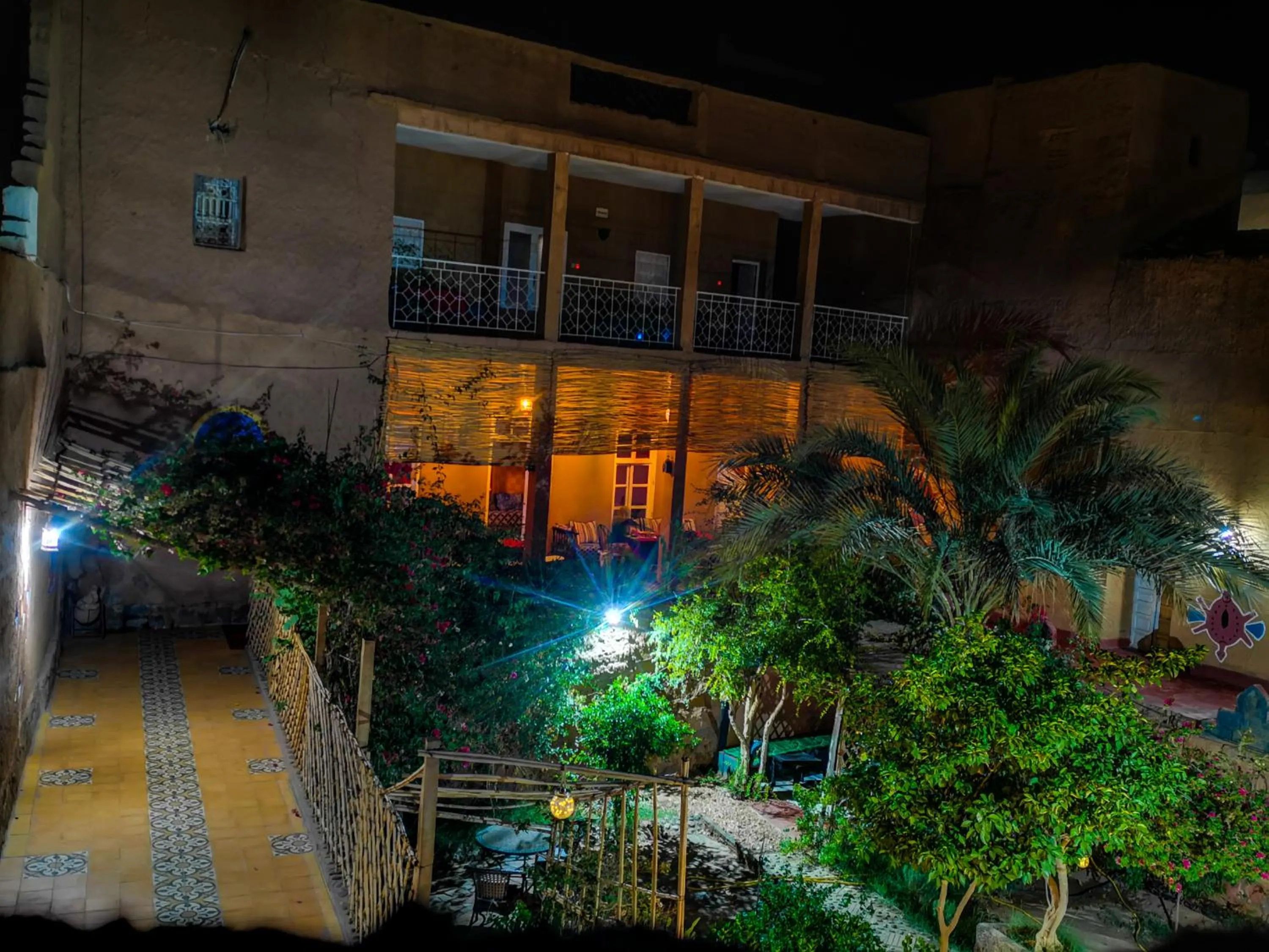 Garden view in Riad Dar Zaouia
