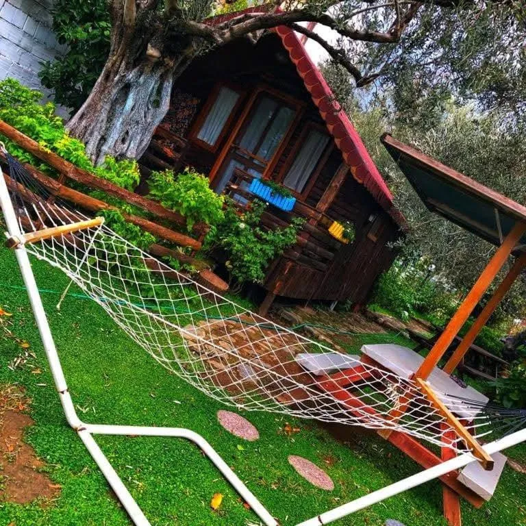 Seating area in Zeytindağı bungalow