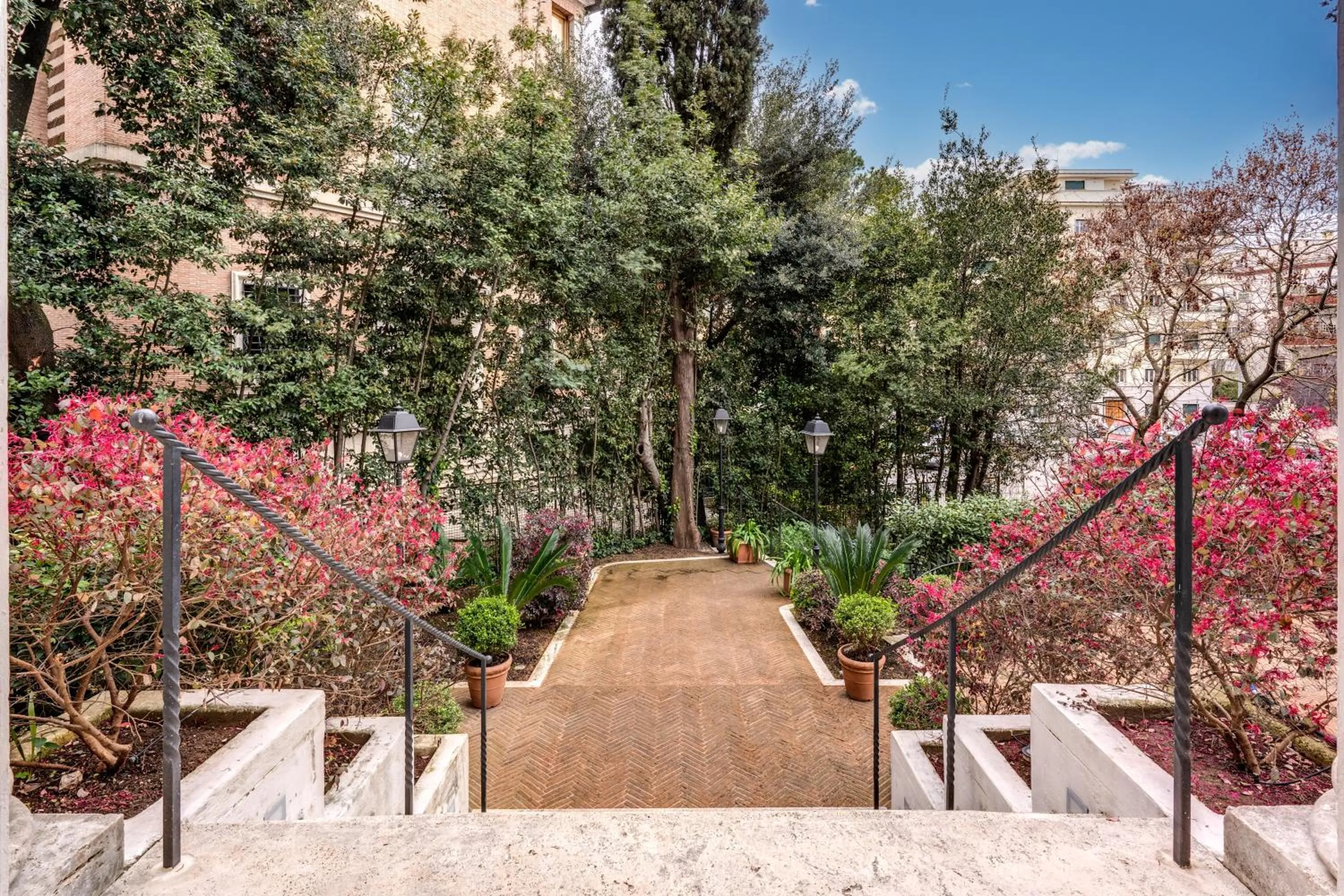 Spring in Mangili Garden Hotel