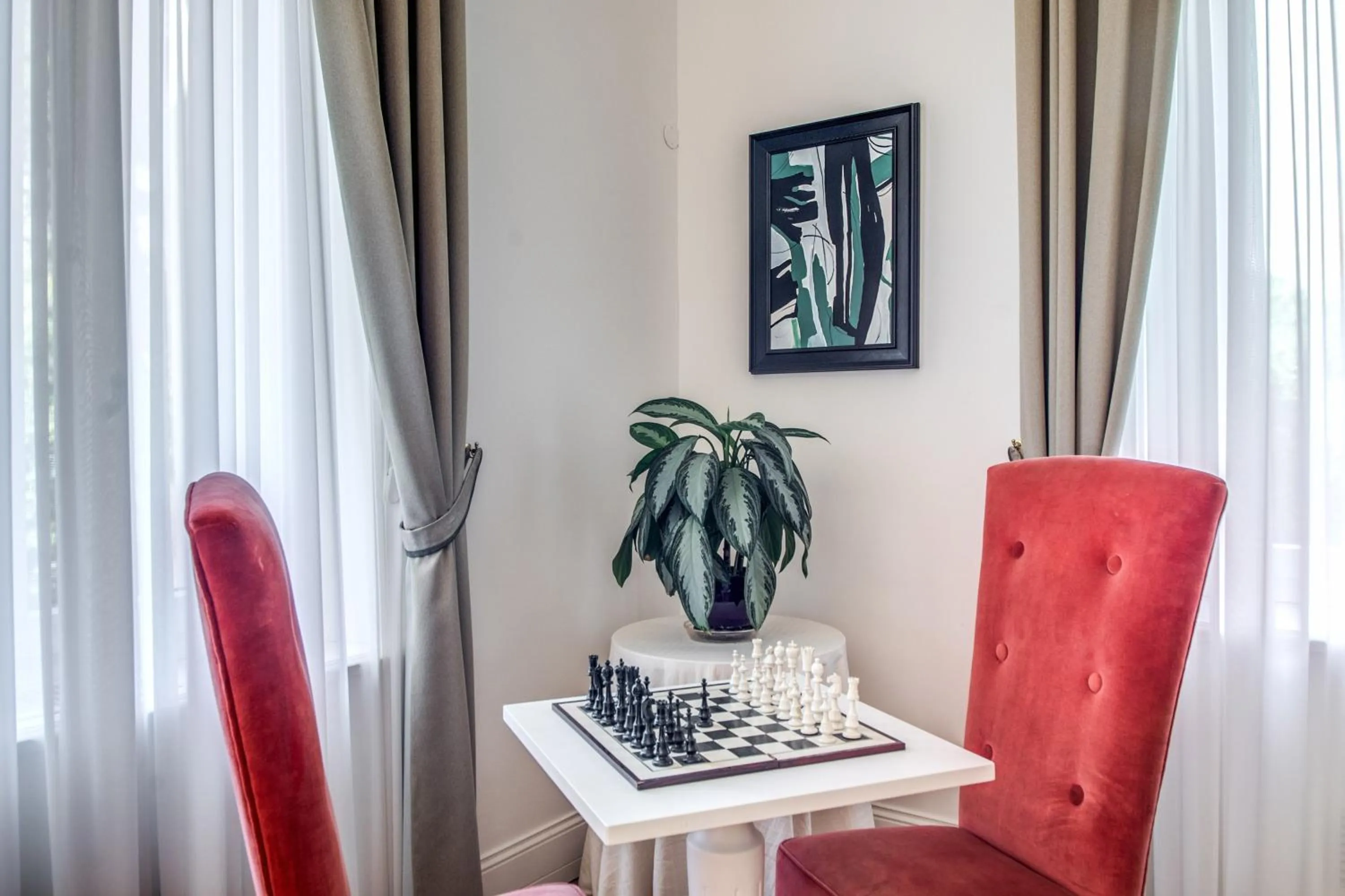 Living room in Mangili Garden Hotel