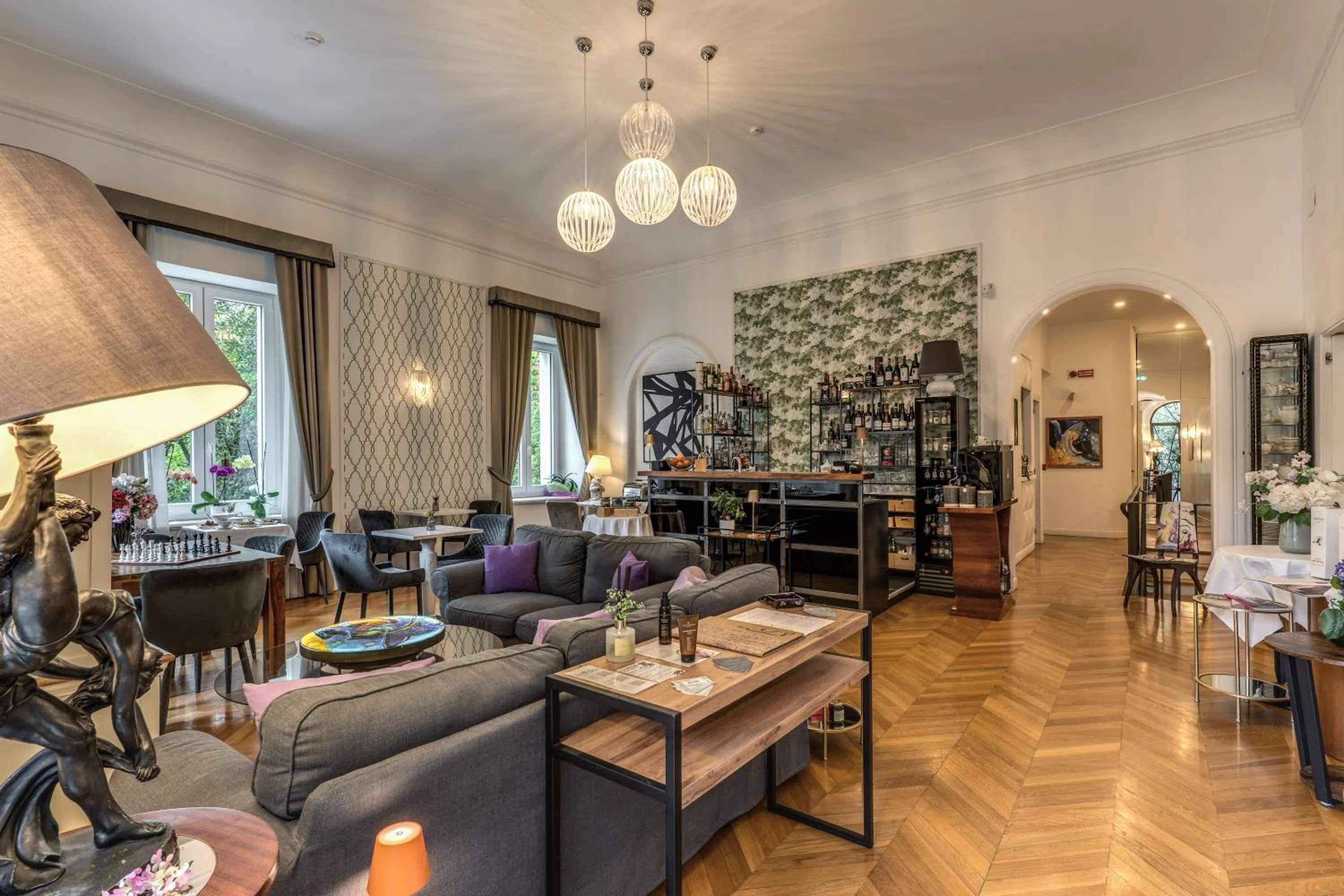 Lobby or reception in Mangili Garden Hotel