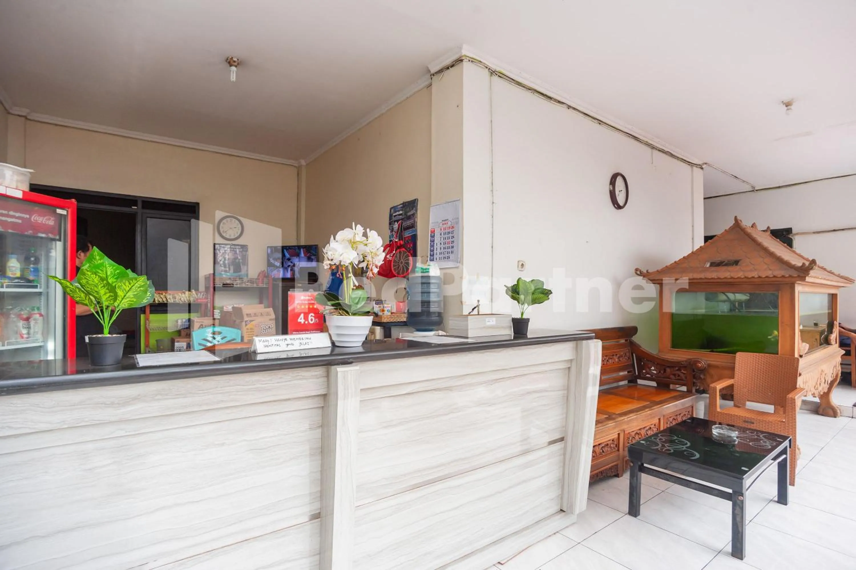 Lobby or reception in Wisma Juanda Bogor Mitra RedDoorz