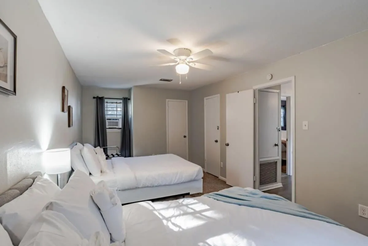 Bed in Modern Cottage on Michigan