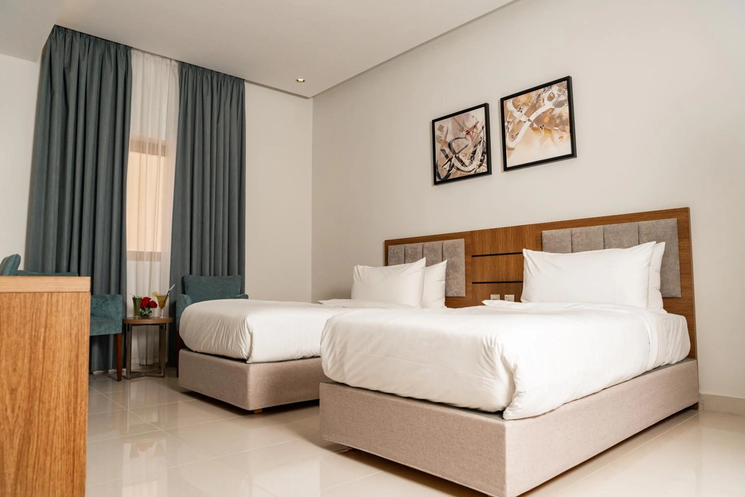 Bed in Swiss Spirit Hotel & Suites Dammam Corniche