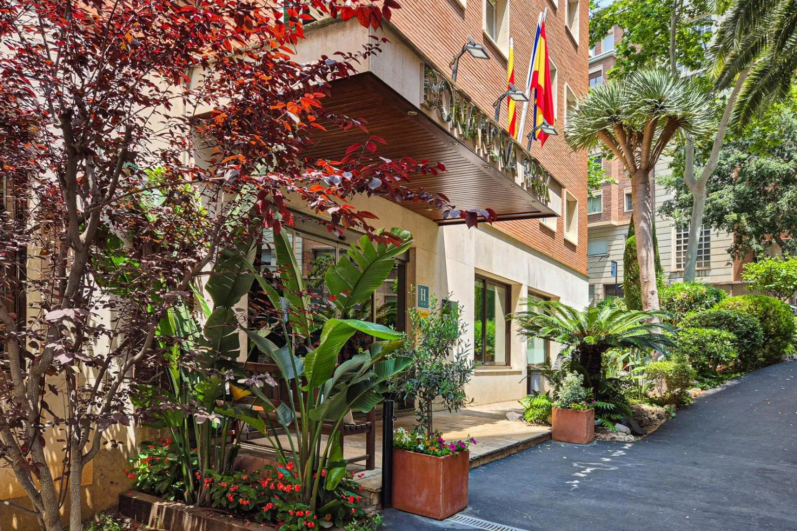 On site in Bonanova Park