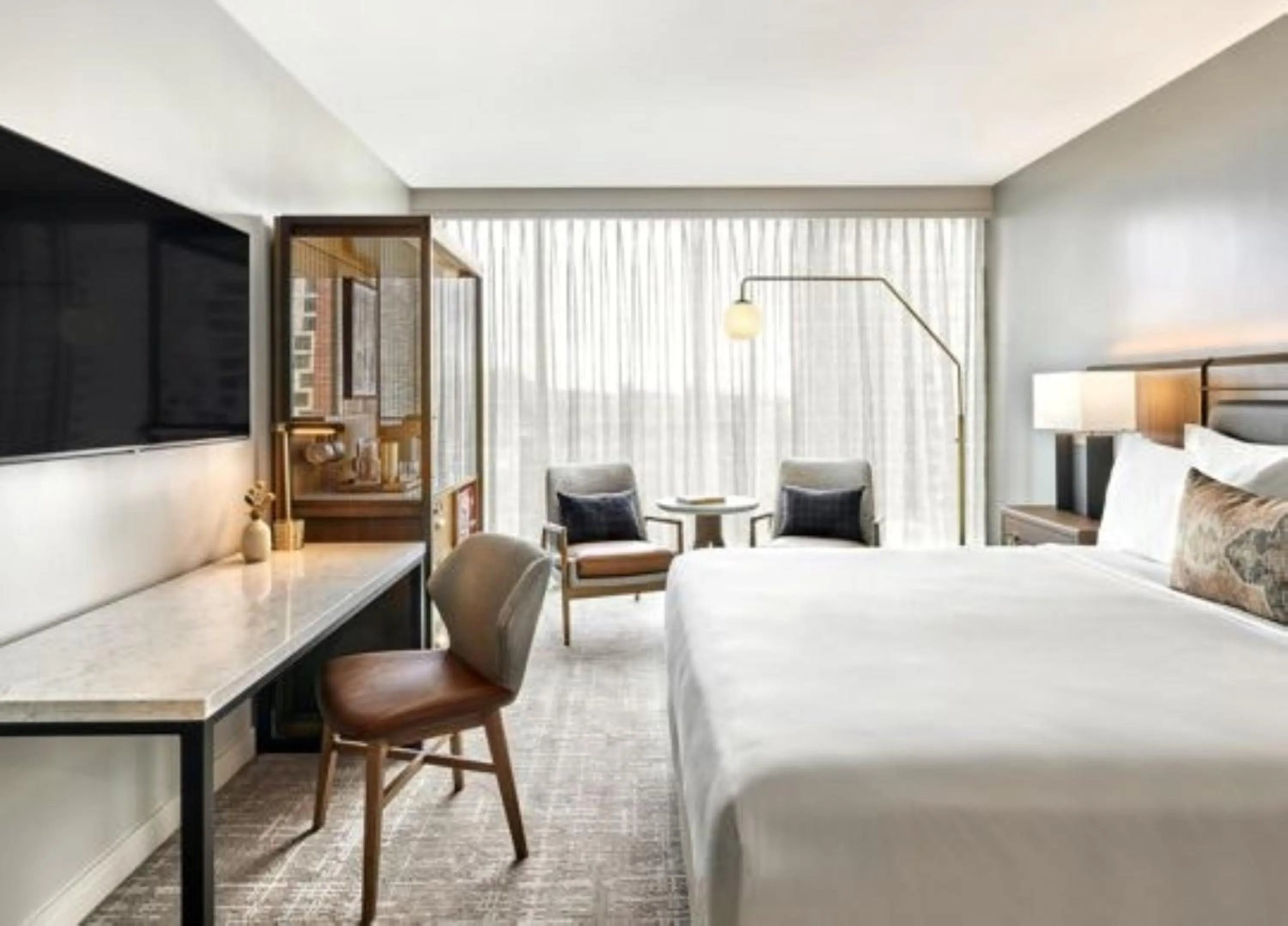 Bedroom, Bed in Omni Tempe Hotel at ASU