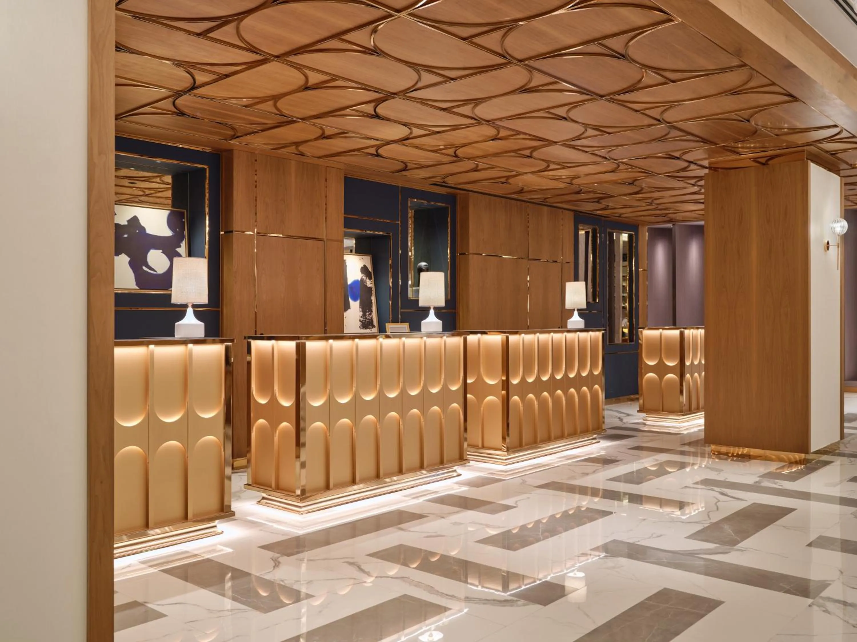 Lobby or reception in InterContinental Barcelona by IHG