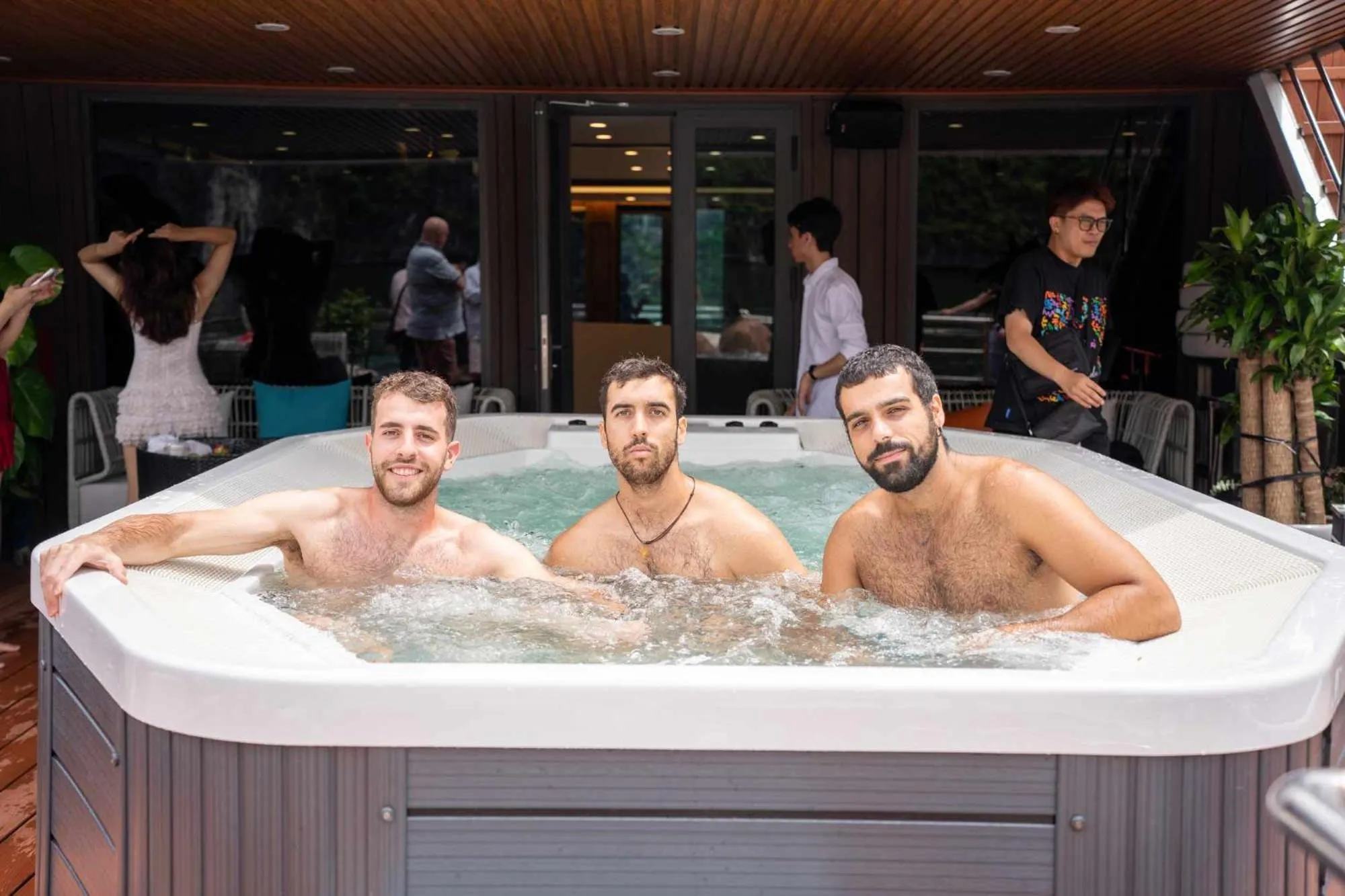 Sauna in Tung Quang Hotel