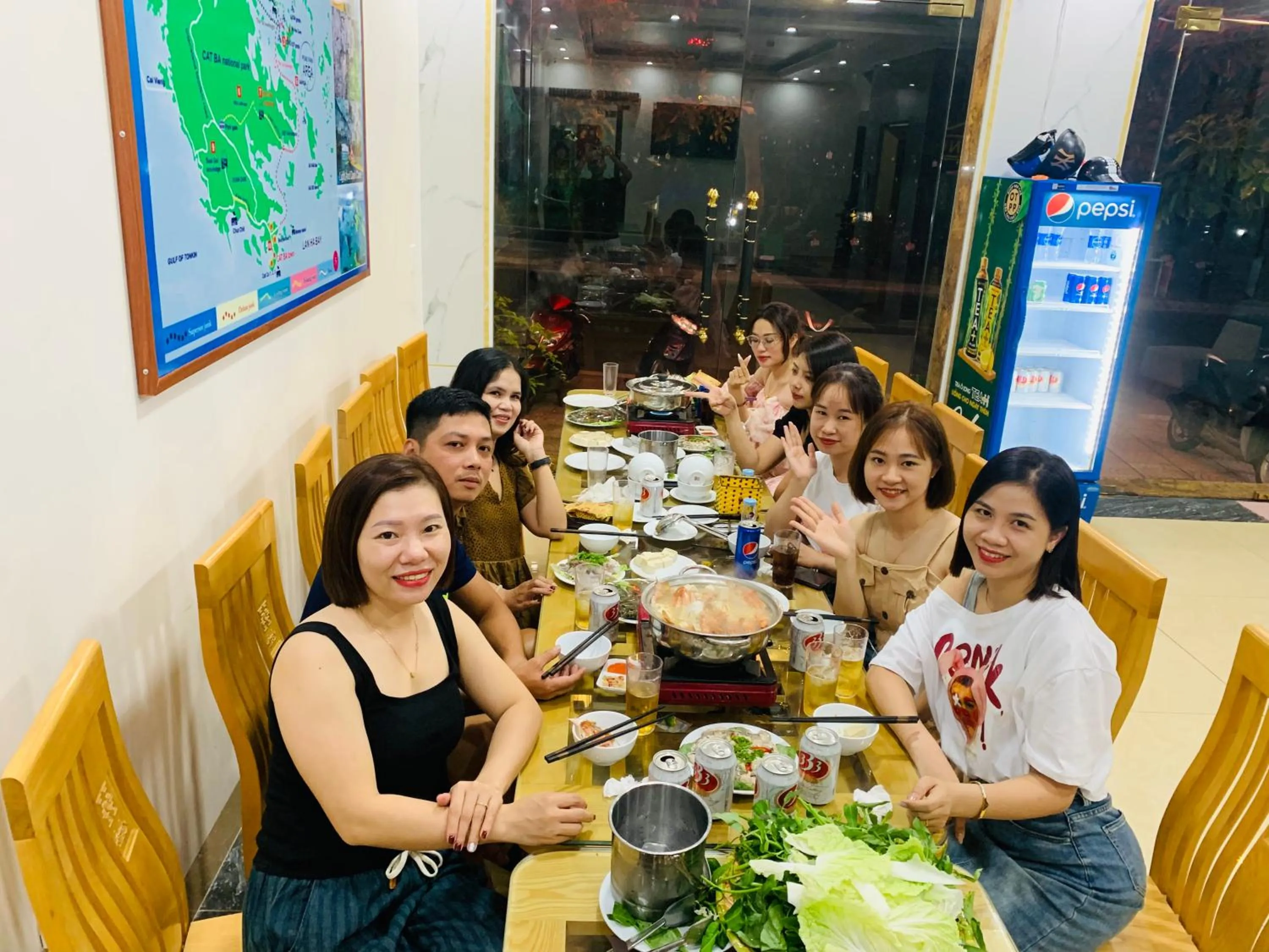 Restaurant/places to eat in Tung Quang Hotel