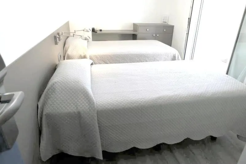 Bed in Hotel Alguer Camp Nou