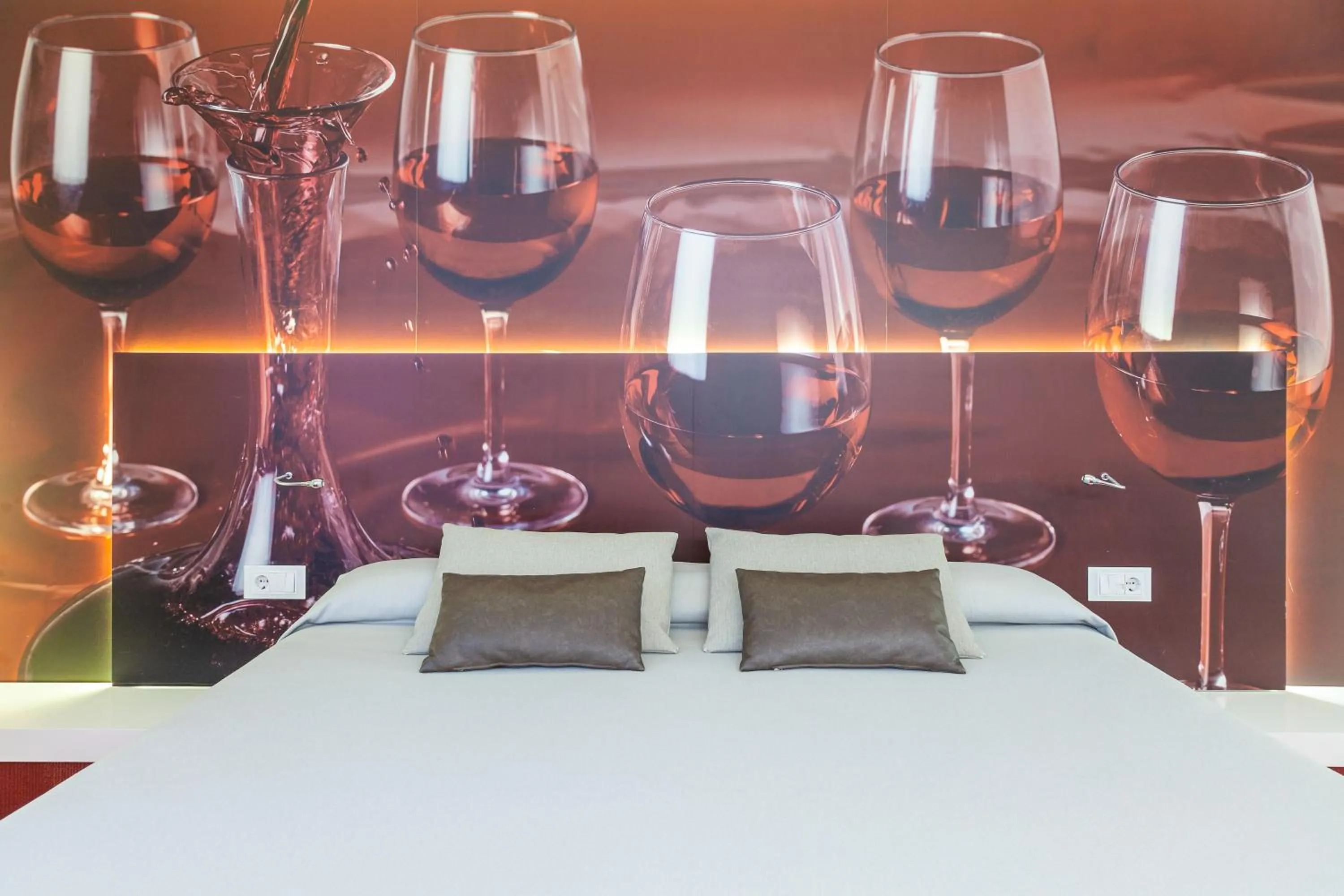 Bed in Hotel Maciá Granada Five Senses Rooms & Suites