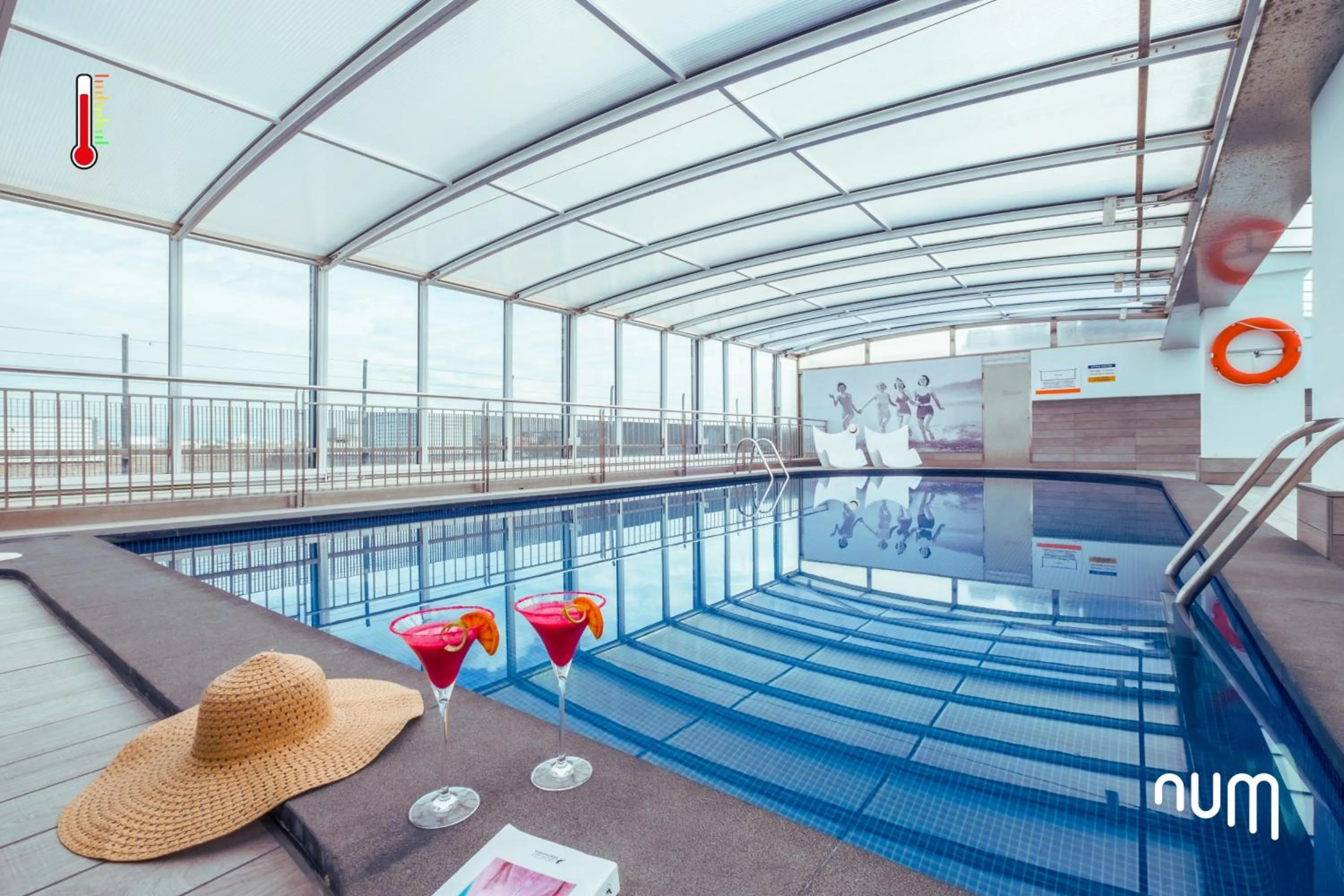 Swimming pool in Num Hotel