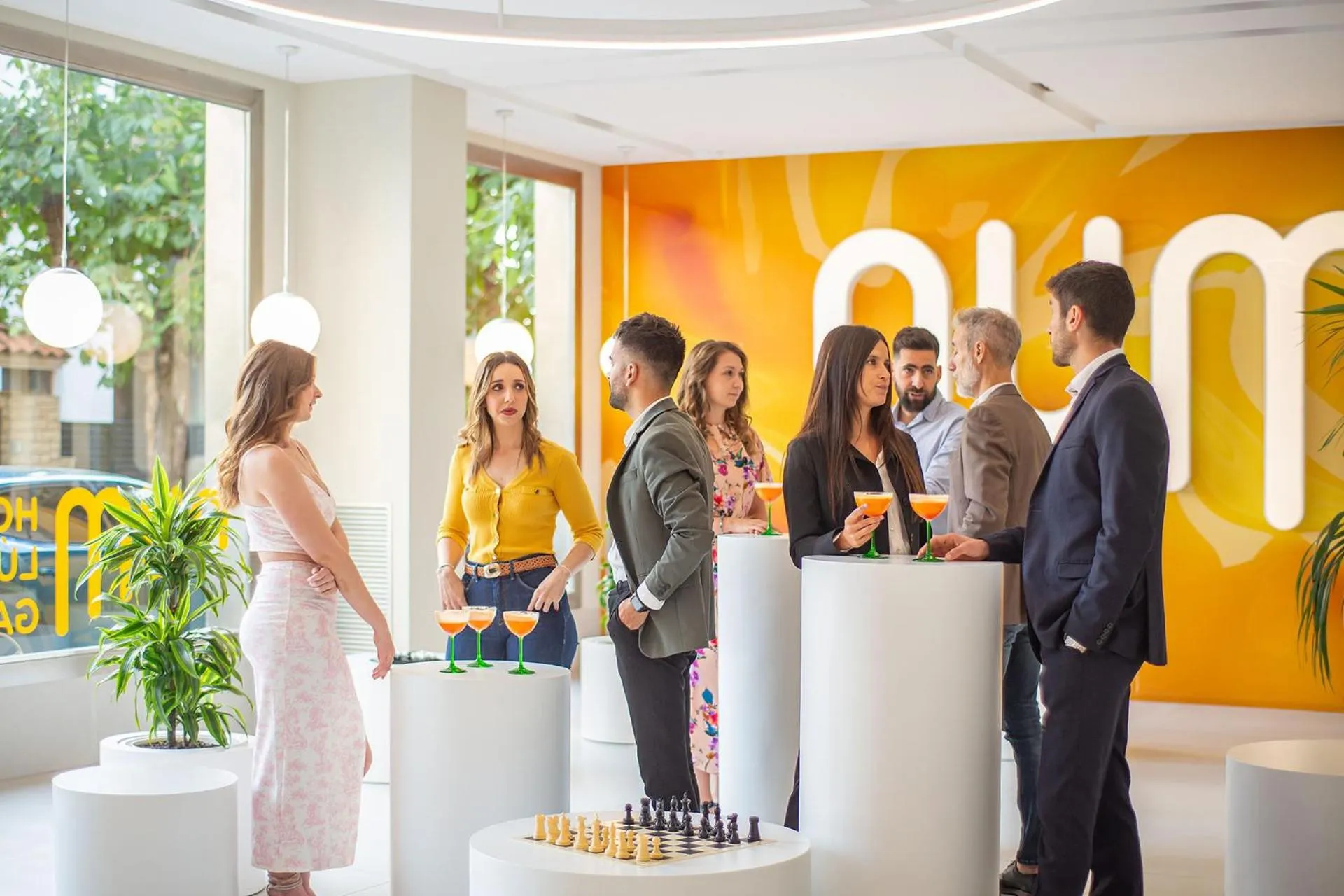 Lobby or reception in Num Hotel