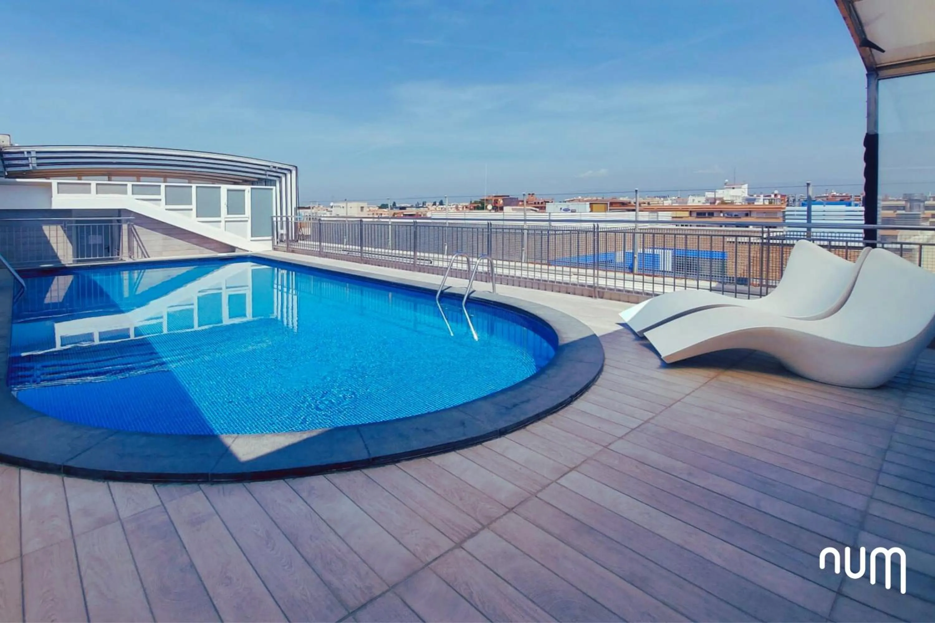 Swimming pool in Num Hotel