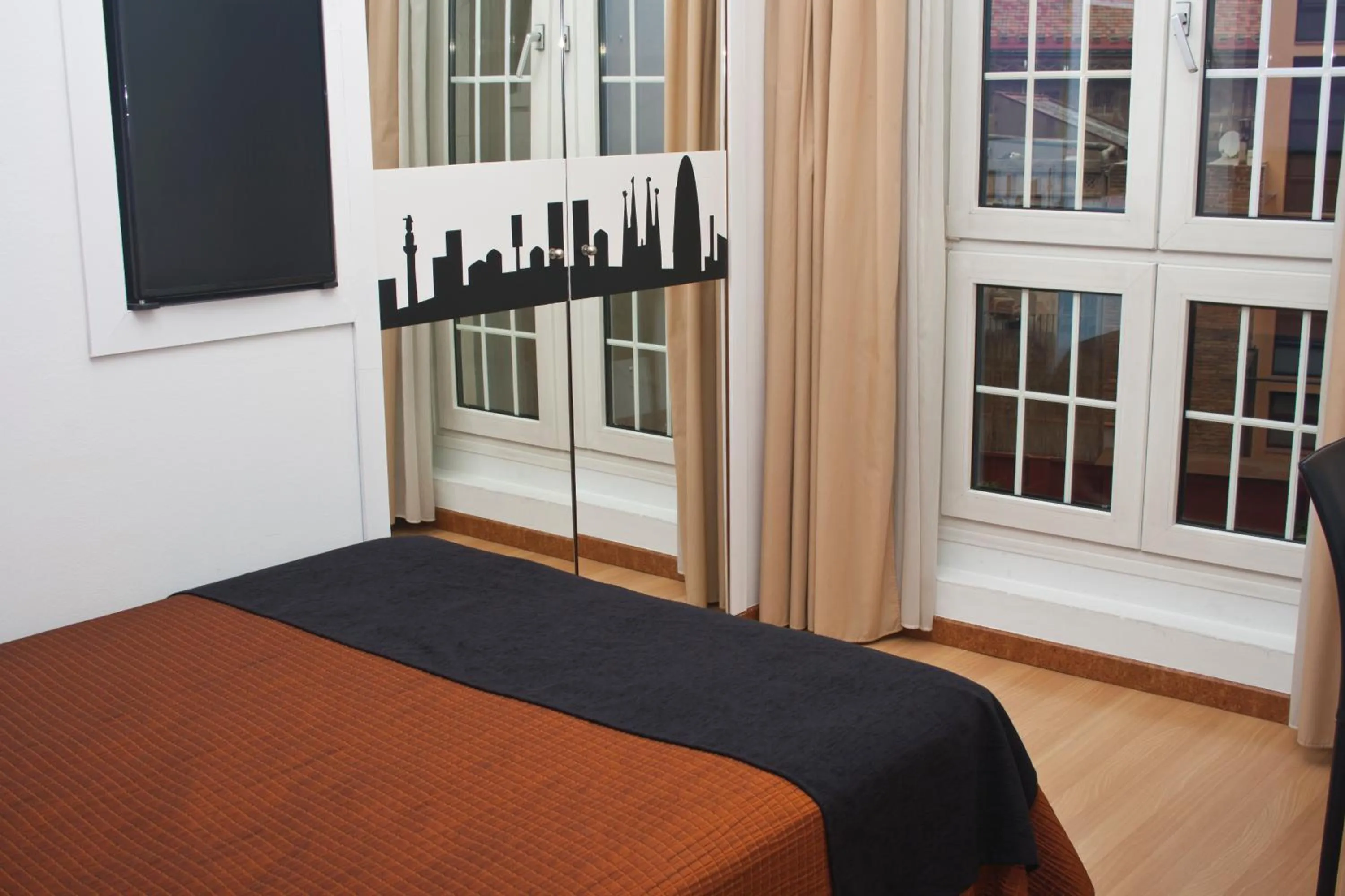 Bedroom, Bed in Hotel Abbot