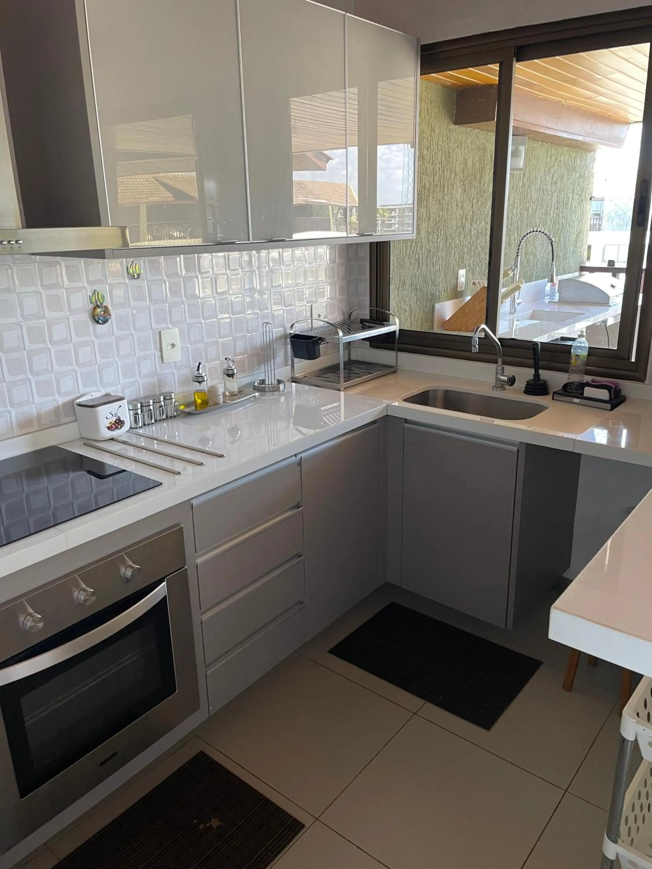 Kitchen or kitchenette in Duplex de Luxo - Muro Alto Malawí