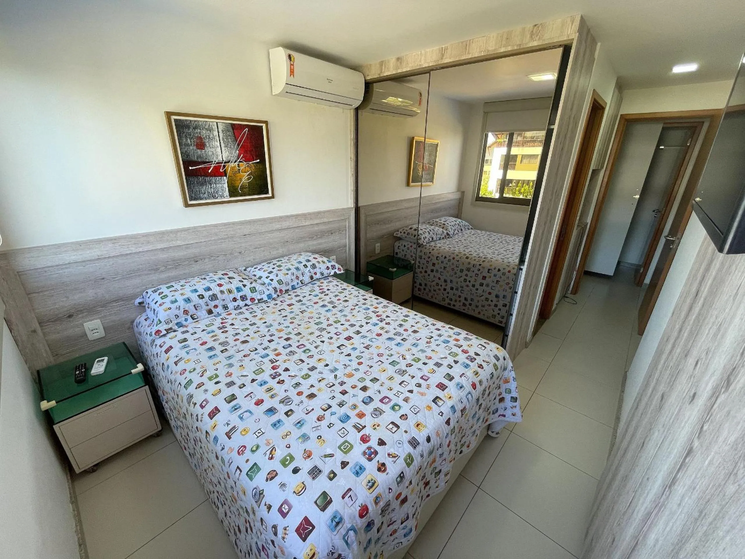 Bedroom, Bed in Duplex de Luxo - Muro Alto Malawí