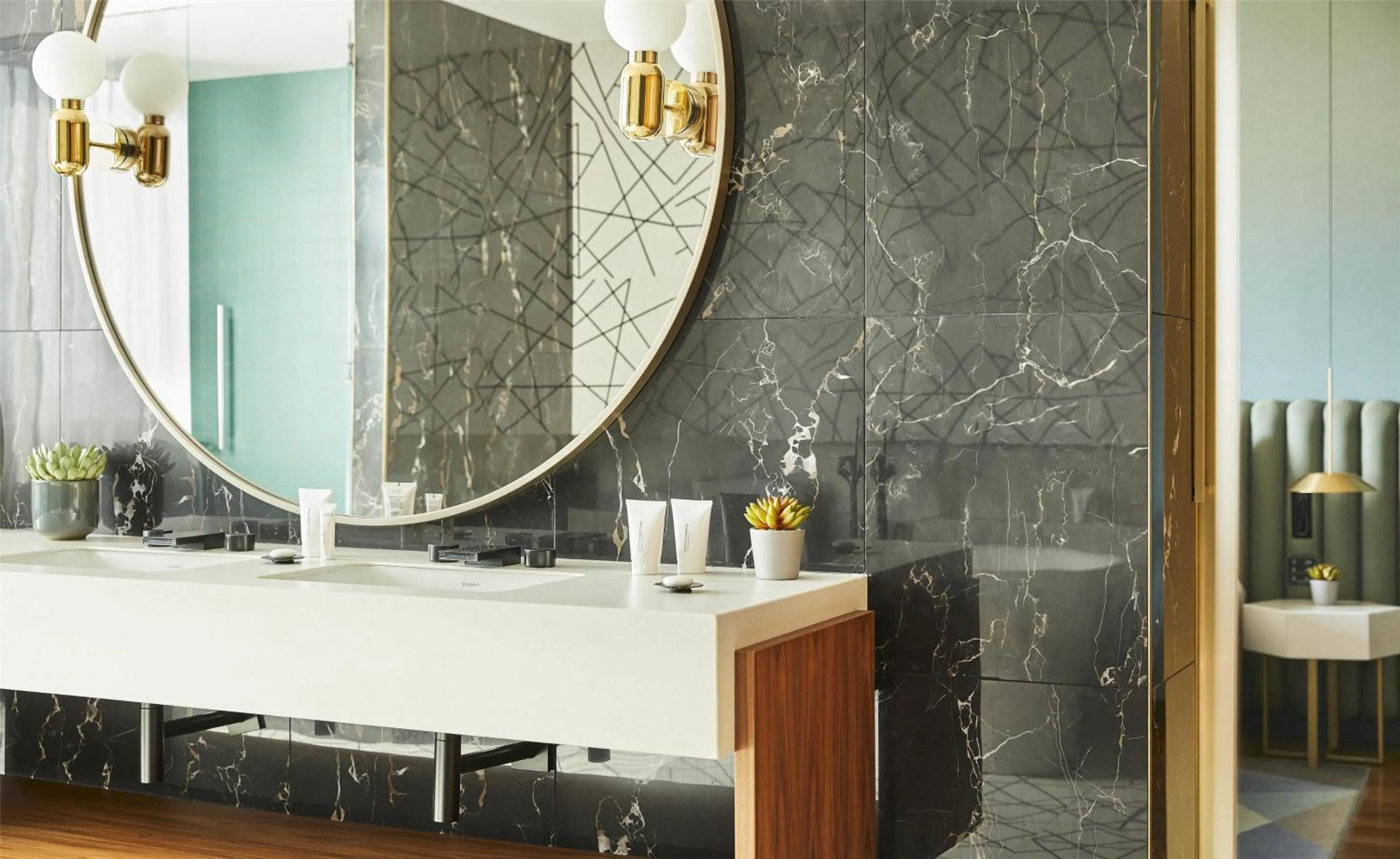 Bathroom in Grand Hyatt Barcelona