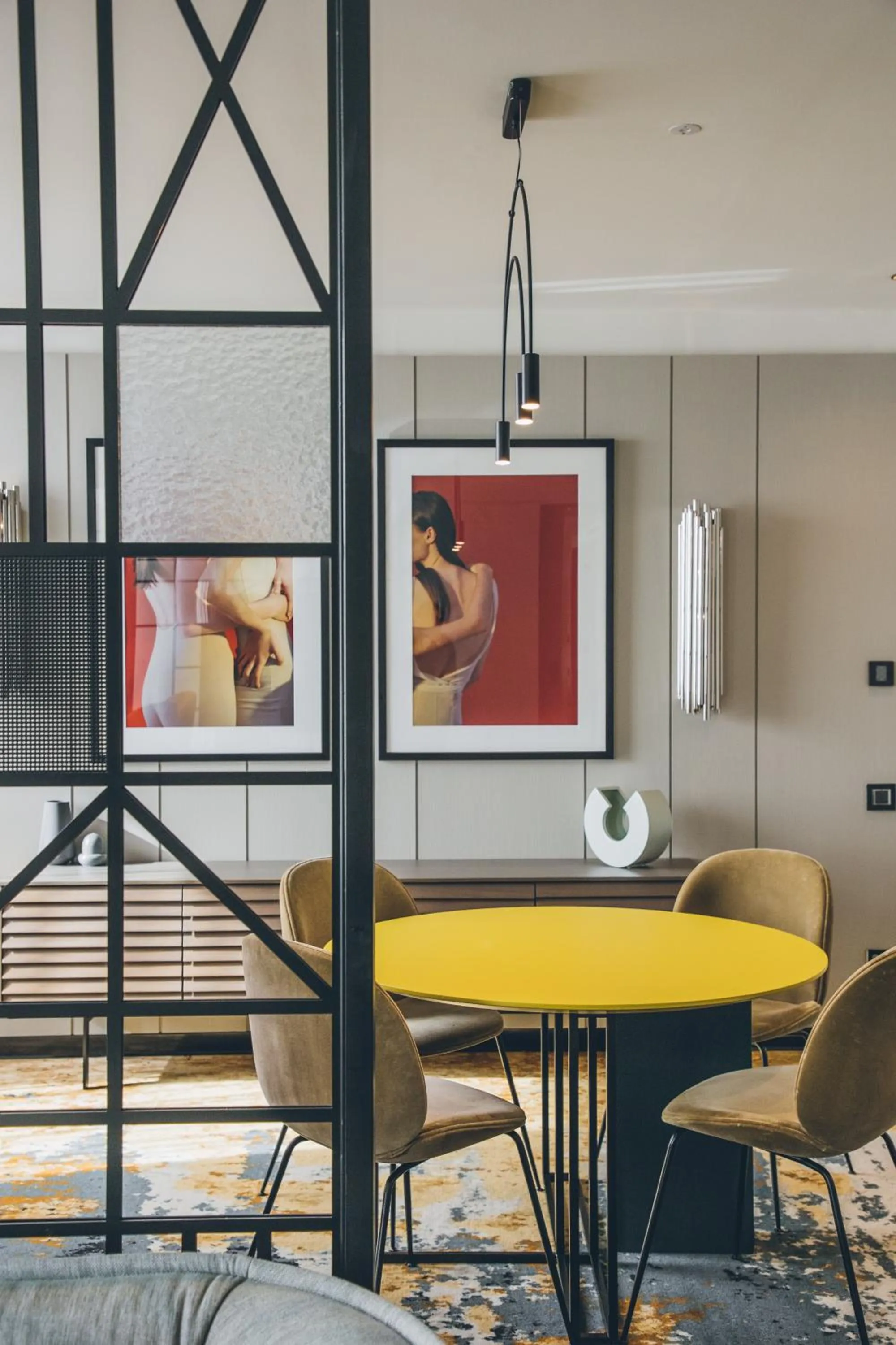 Dining area in Grand Hyatt Barcelona
