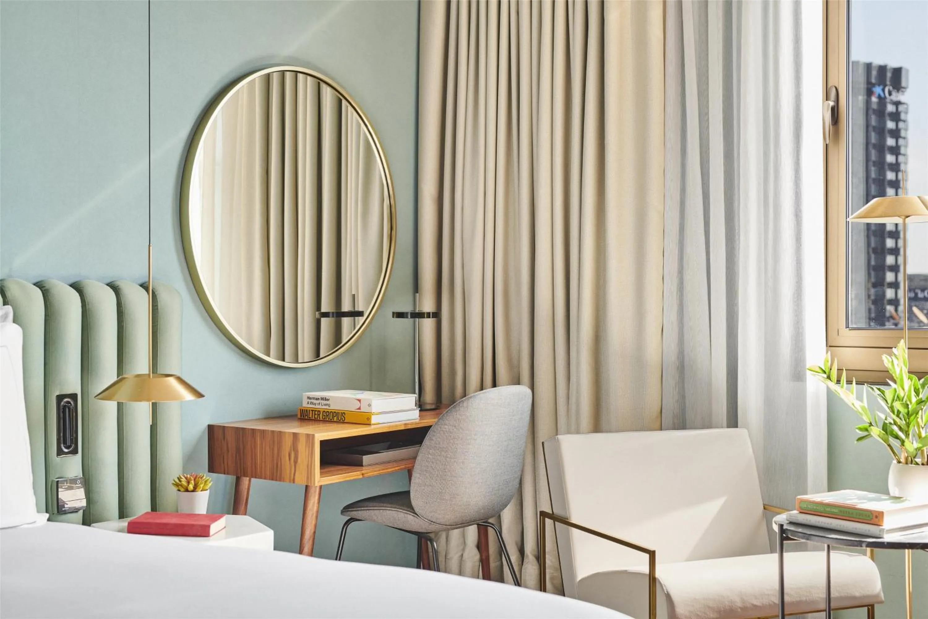 Bedroom in Grand Hyatt Barcelona