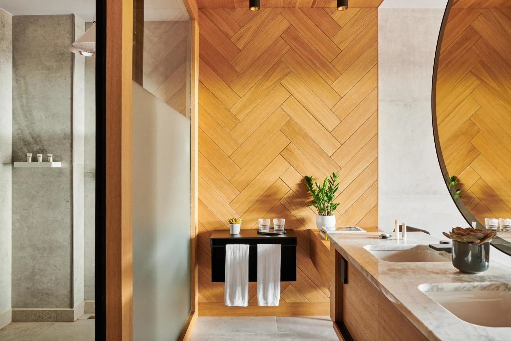 Bathroom in Grand Hyatt Barcelona