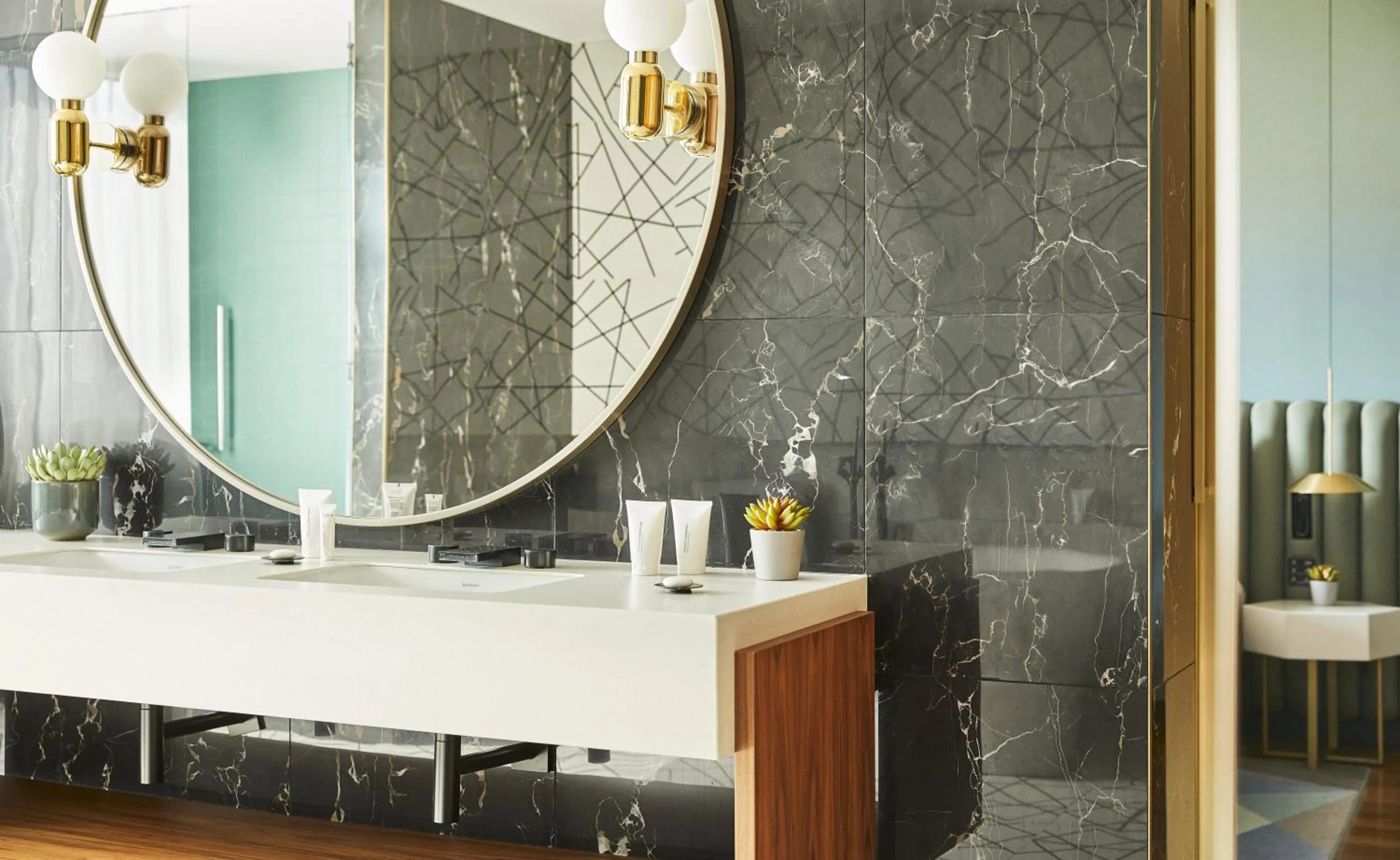 Bathroom in Grand Hyatt Barcelona